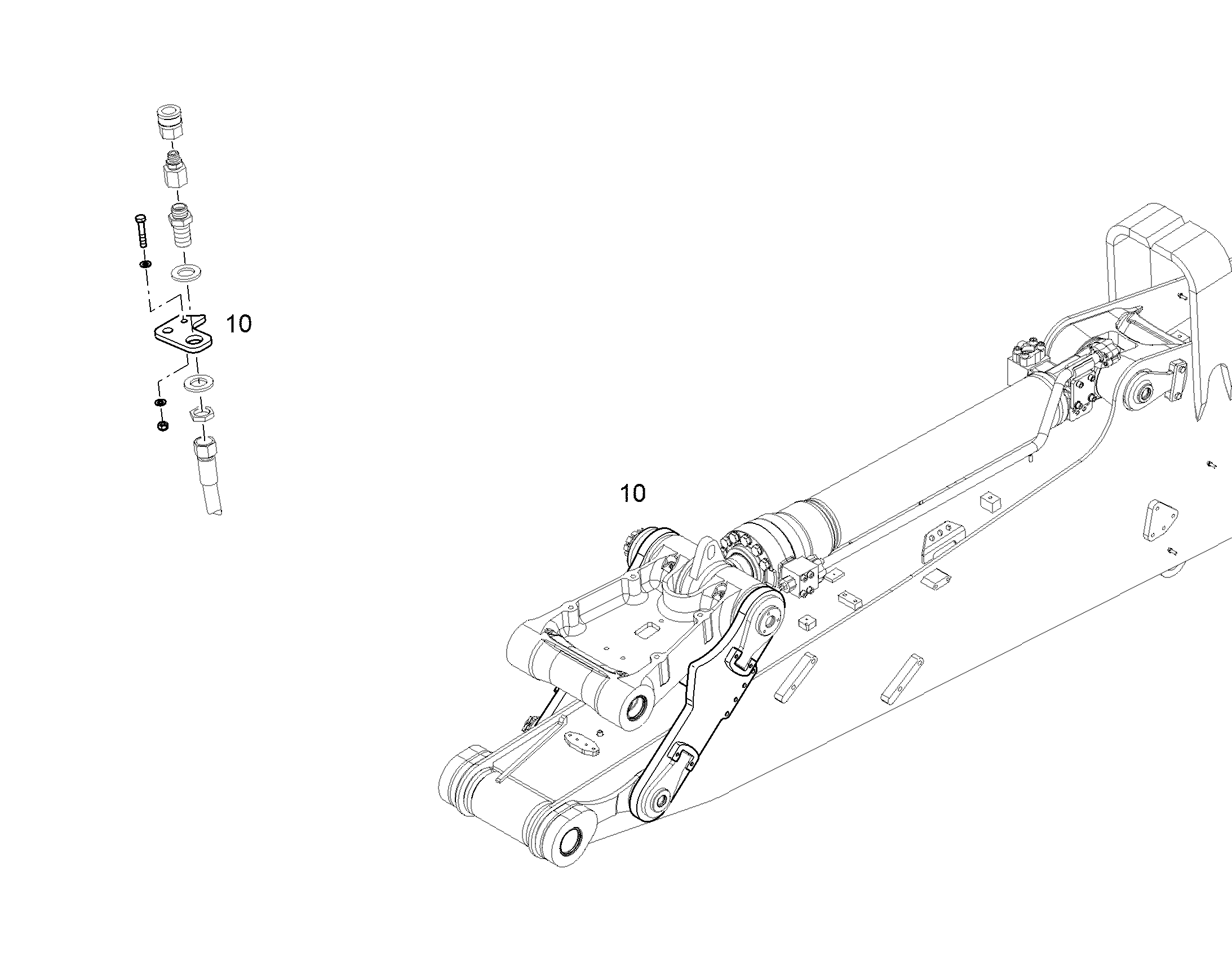DUST SUPPRESSION SYSTEM 11432738 LIEBHERR