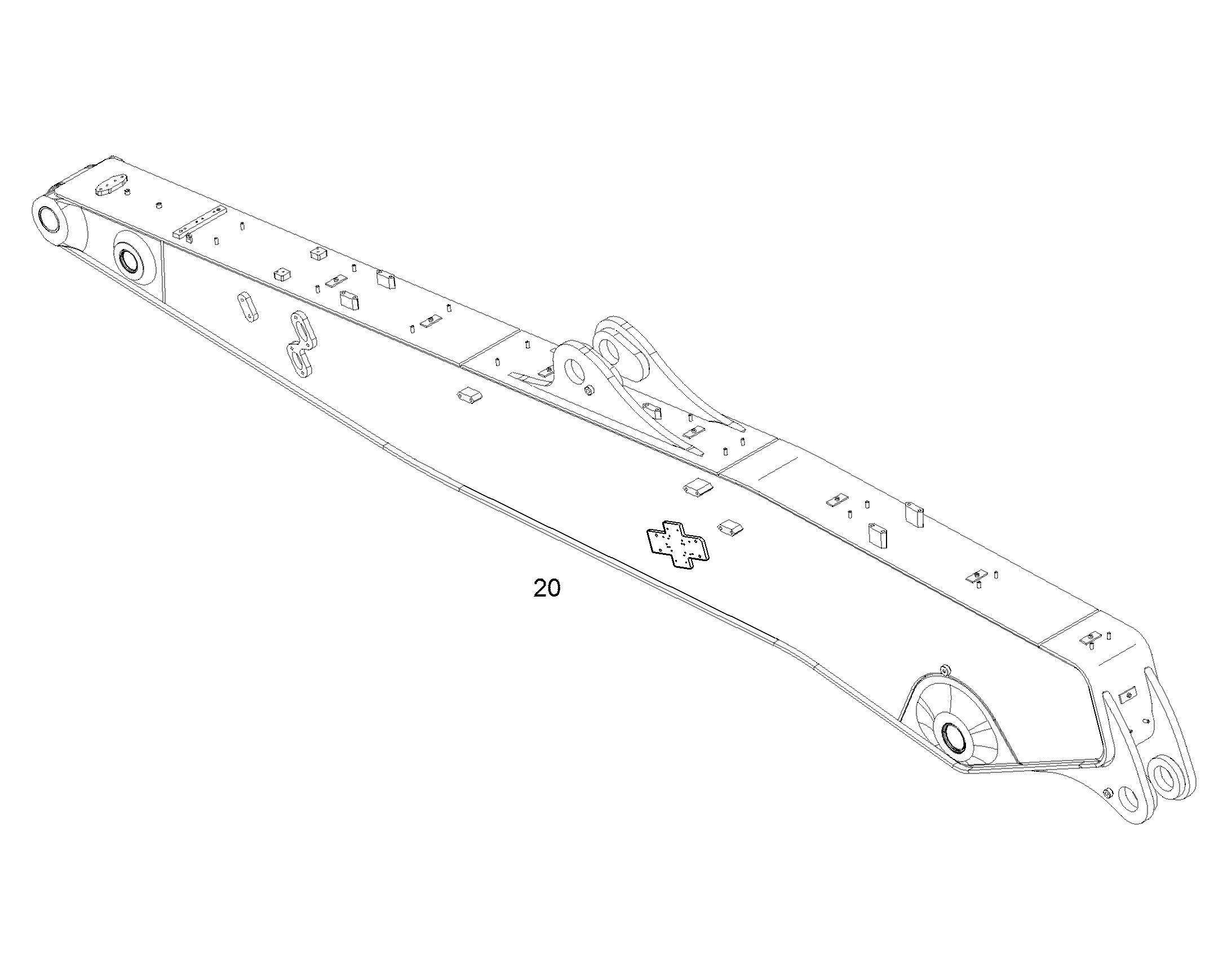 РЕКОНСТРУКЦИЯ - РУКОЯТИ КОВША 12861943 LIEBHERR