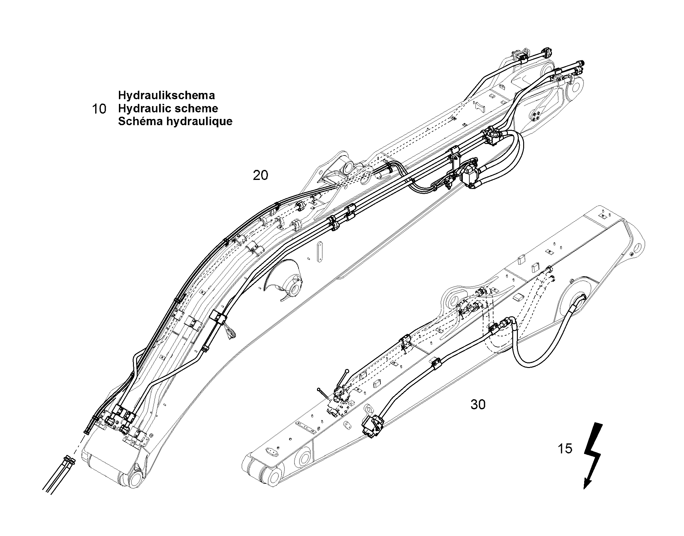 МОНТ.КОМПЛ.Д.УДАРН.ГАЙКОВЕРТА R926 12564351 LIEBHERR