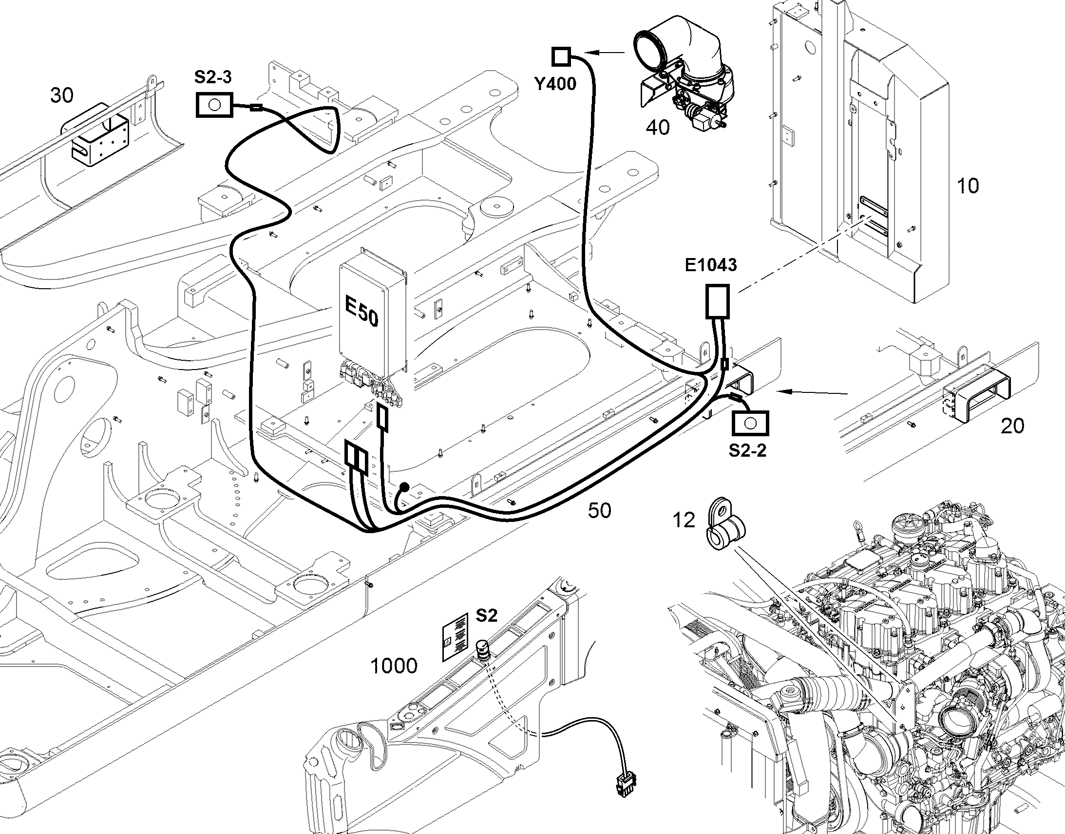 ПЕРЕОБОРУД. ПОВОР. ПЛАТФОРМЫ 12493120 LIEBHERR