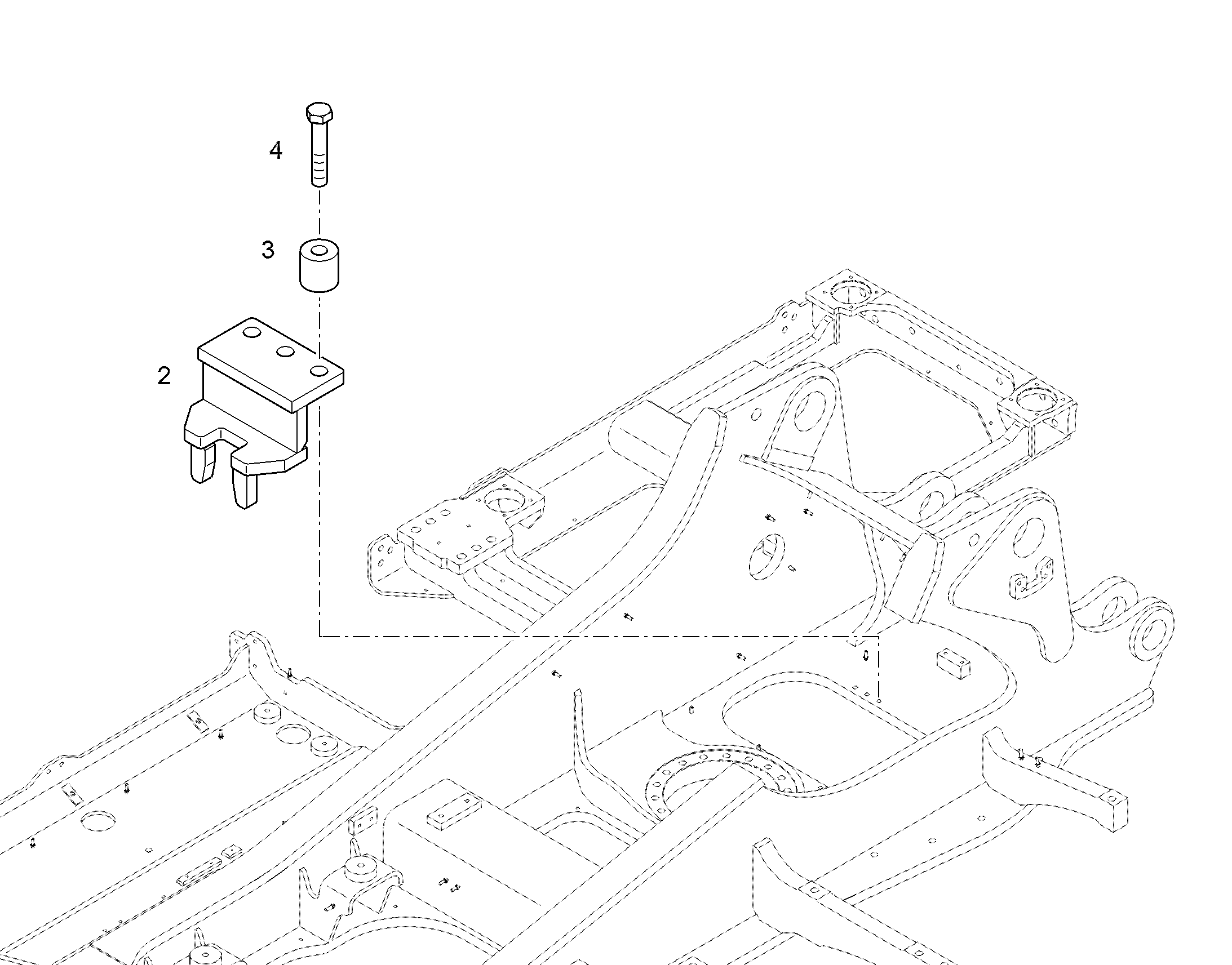 ПОВОДОК 12560154 LIEBHERR