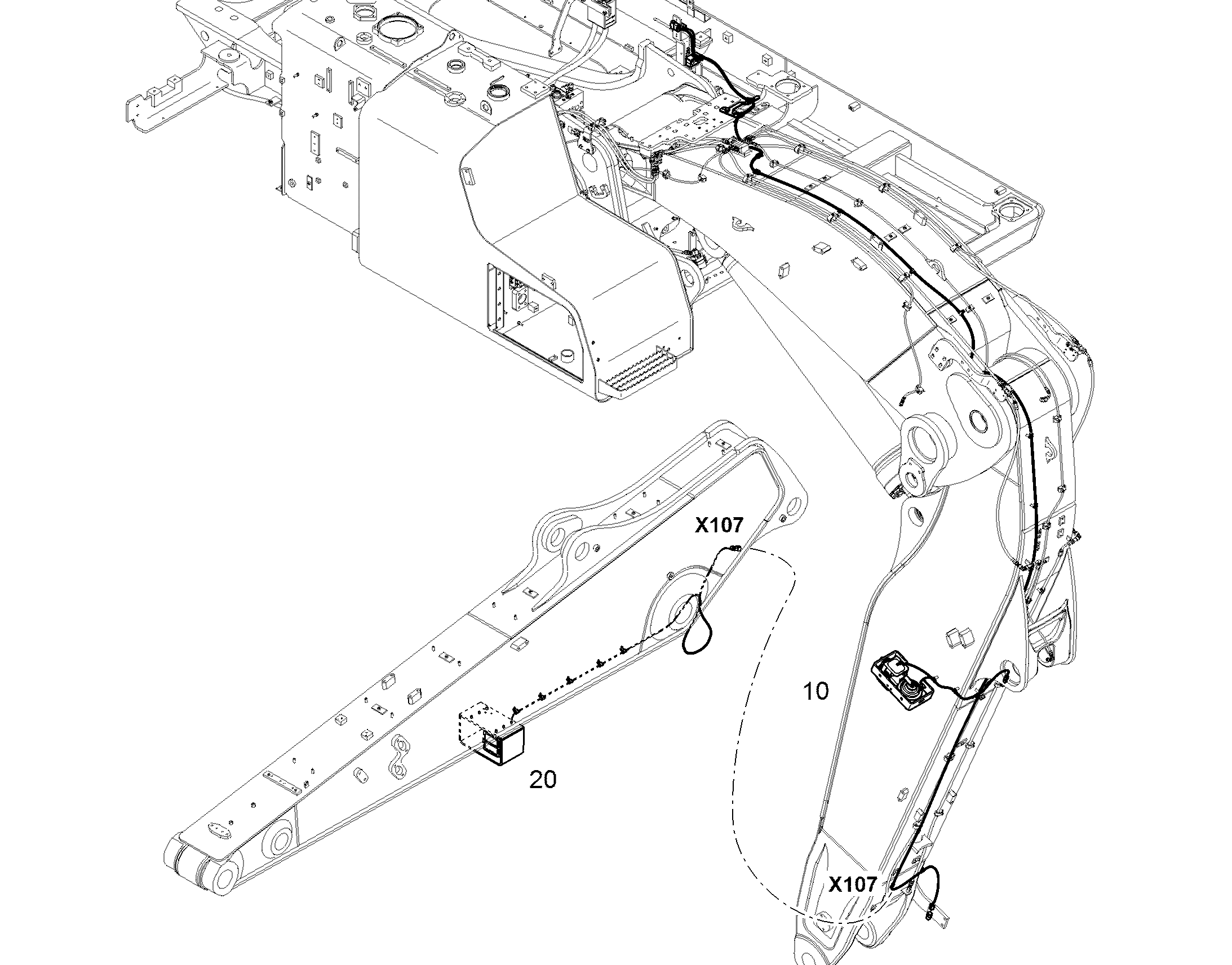 ЭЛЕКТРОУСТАНОВКА ОБОРУДОВАНИЯ R926 12814757 LIEBHERR