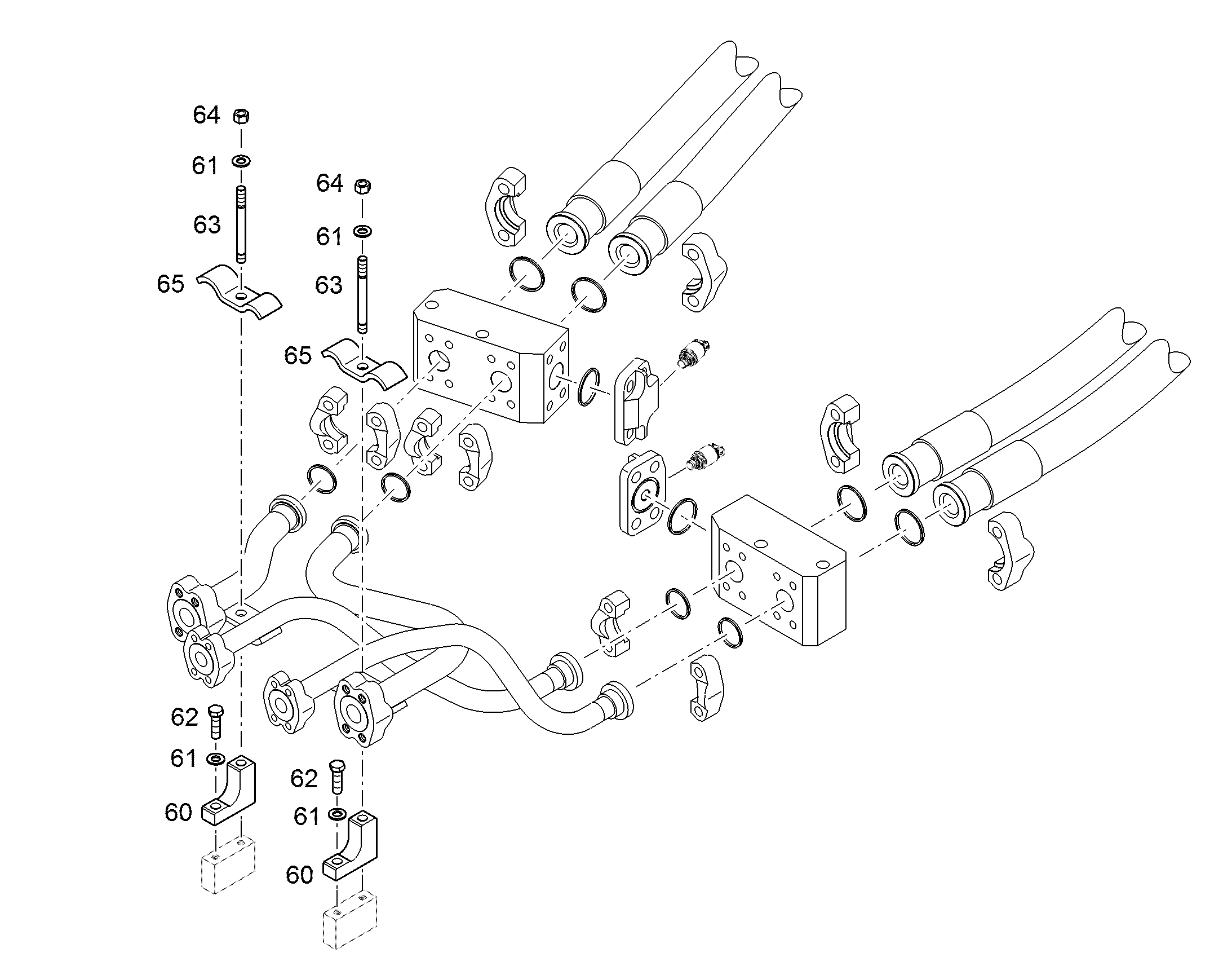 КОЛОДКА 12833005 LIEBHERR