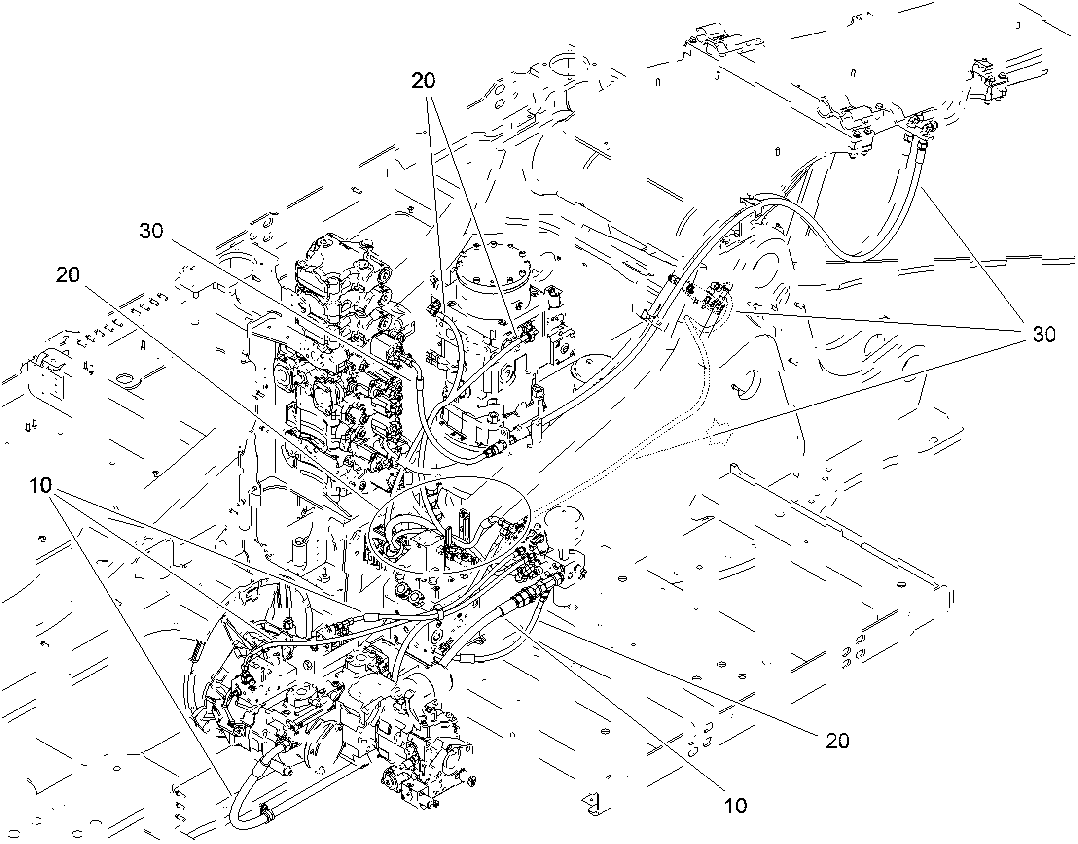 ШЛАНГОВОЕ СОЕДИНЕНИЕ ПЕРИМЕТР 12556435 LIEBHERR