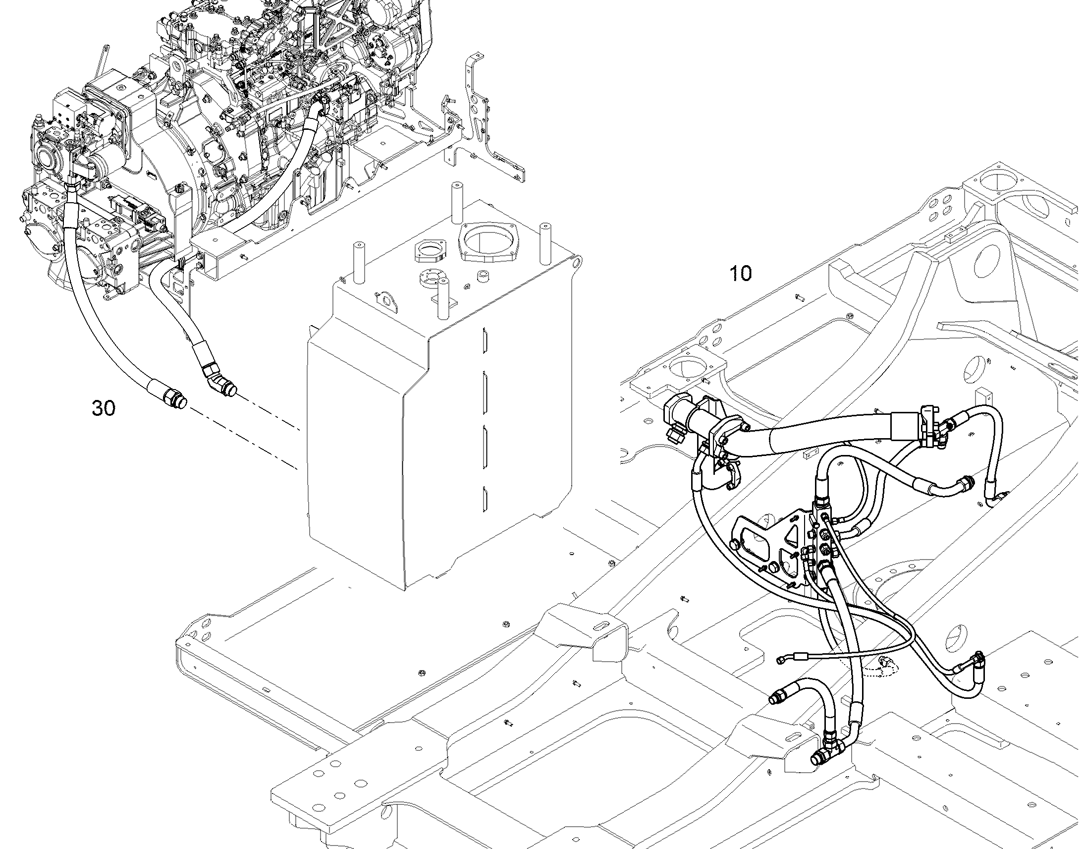 СВЕТОВОЗВРАЩАТЕЛЬ С ДЕРЖАТЕЛЕМ 12567904 LIEBHERR