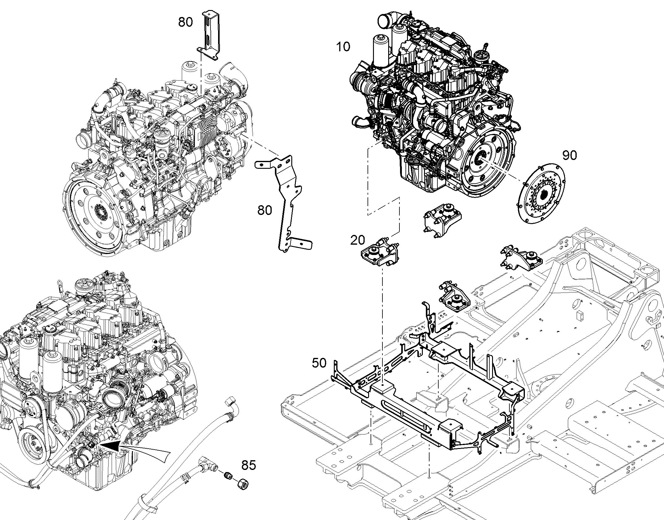 ЗАГЛУШКА УПЛОТНИТЕЛЬНАЯ 12856607 LIEBHERR
