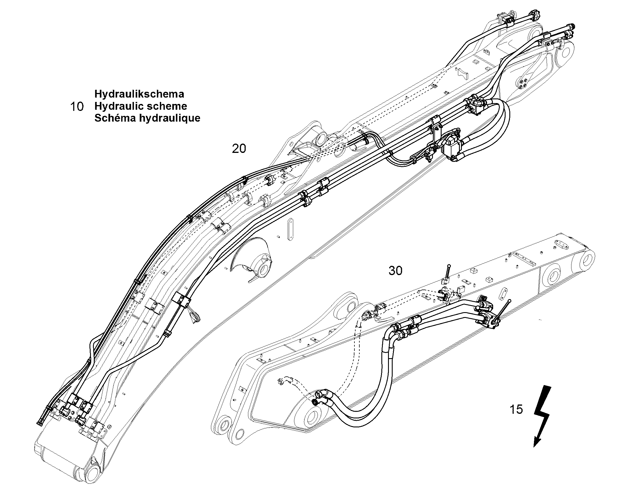 МОНТ.КОМПЛ.Д.УДАРН.ГАЙКОВЕРТА R926 12816150 LIEBHERR