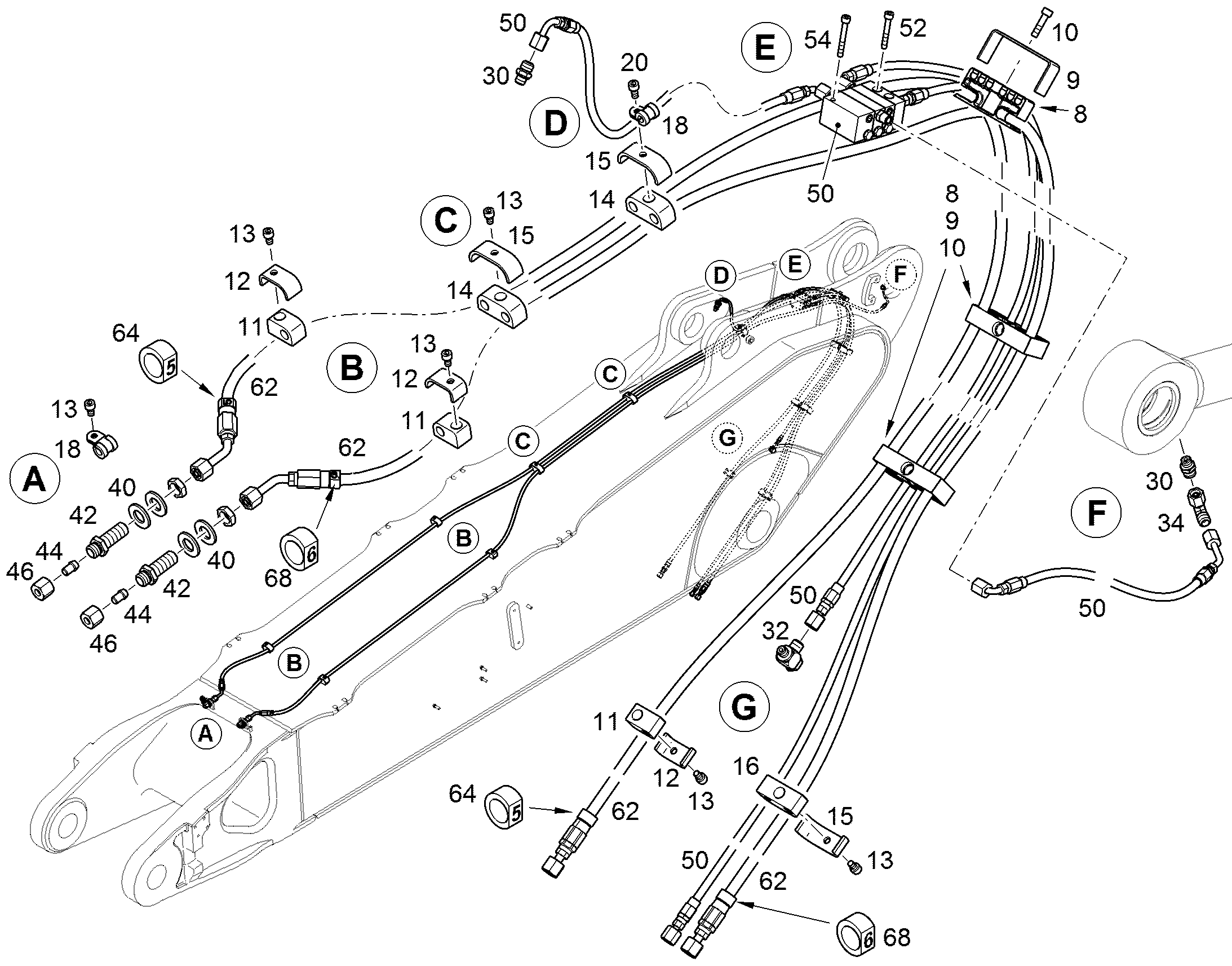 РАСПРЕДЕЛИТЕЛЬ MX-F 3/3 12230520 LIEBHERR