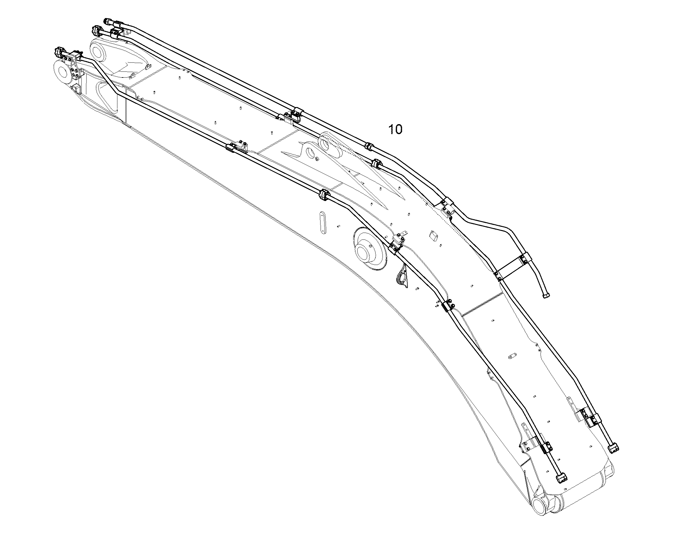 ПРОВОДКА МОНТАЖ AHS 12445337 LIEBHERR