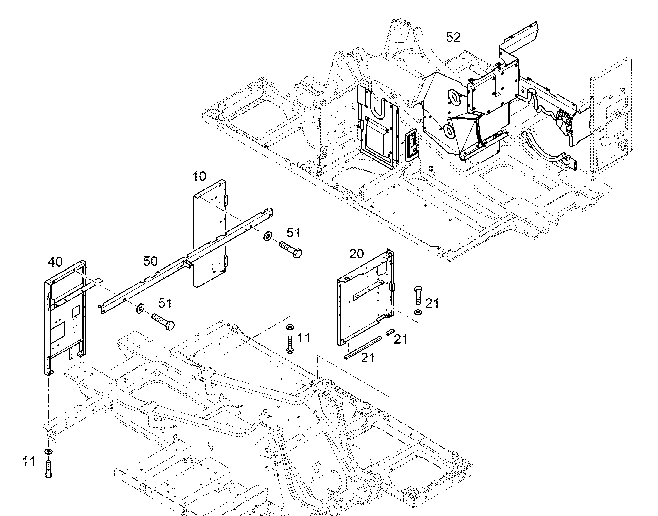 ИЗОЛЯЦИЯ-ОГНЕЗАЩИТНЫЙ ЭКРАН 12800043 LIEBHERR