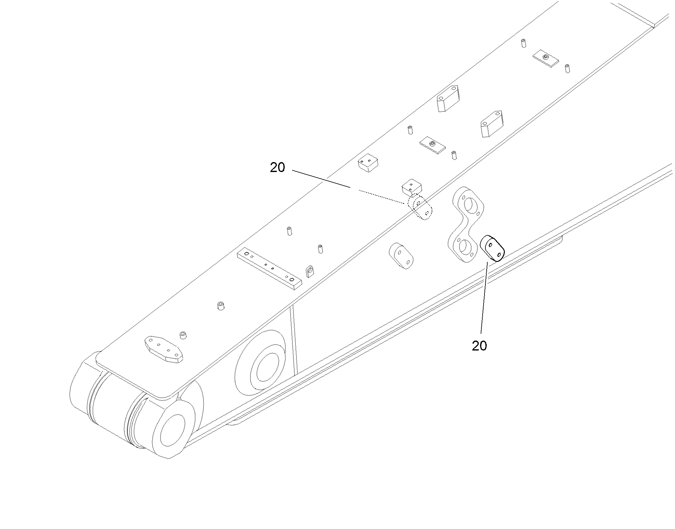 ПЛИТА РЕЗЬБОВАЯ 10391510 LIEBHERR