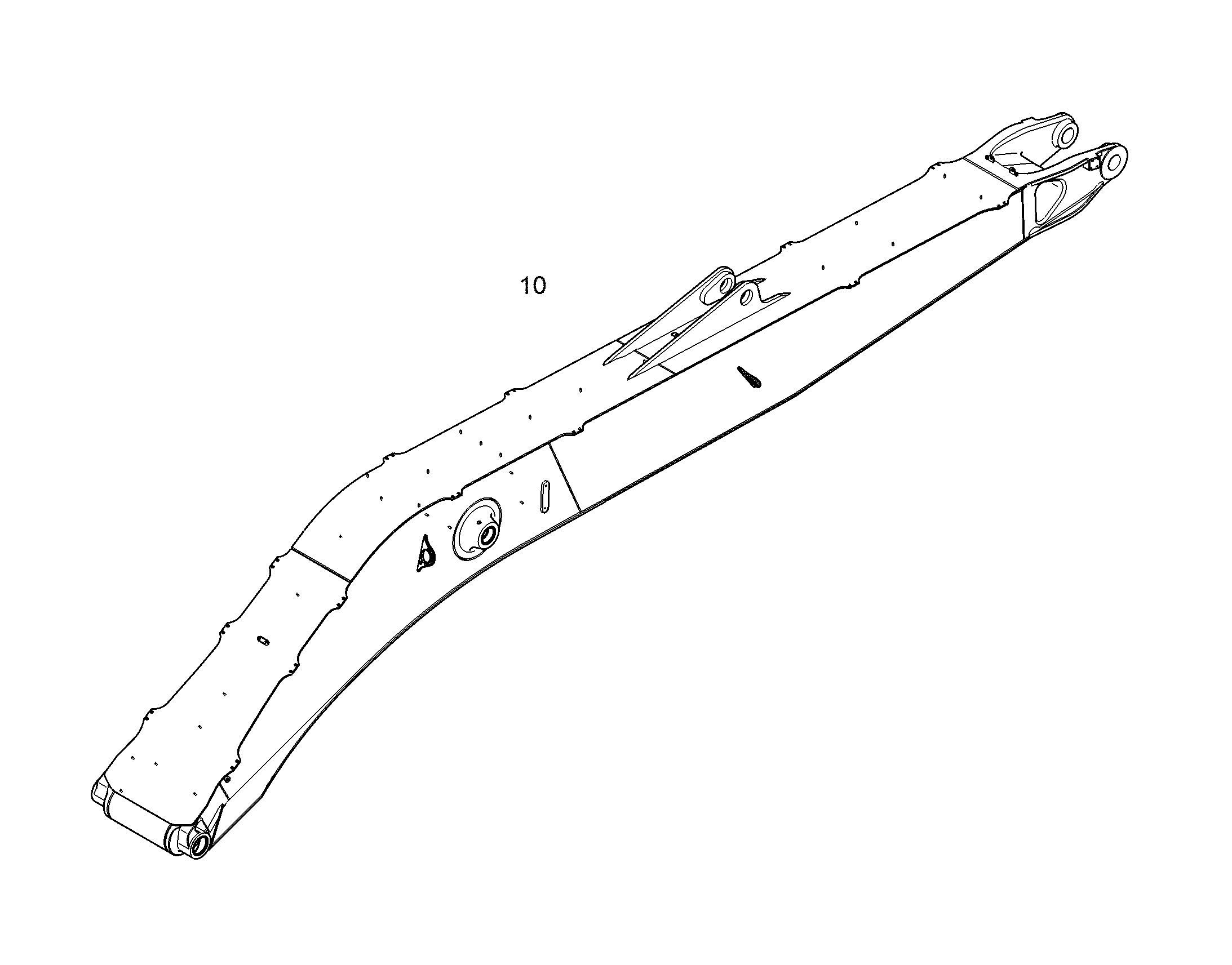 СТРЕЛА ОДНОКОРПУСНАЯ 8,00M 'MU' 12591879 LIEBHERR