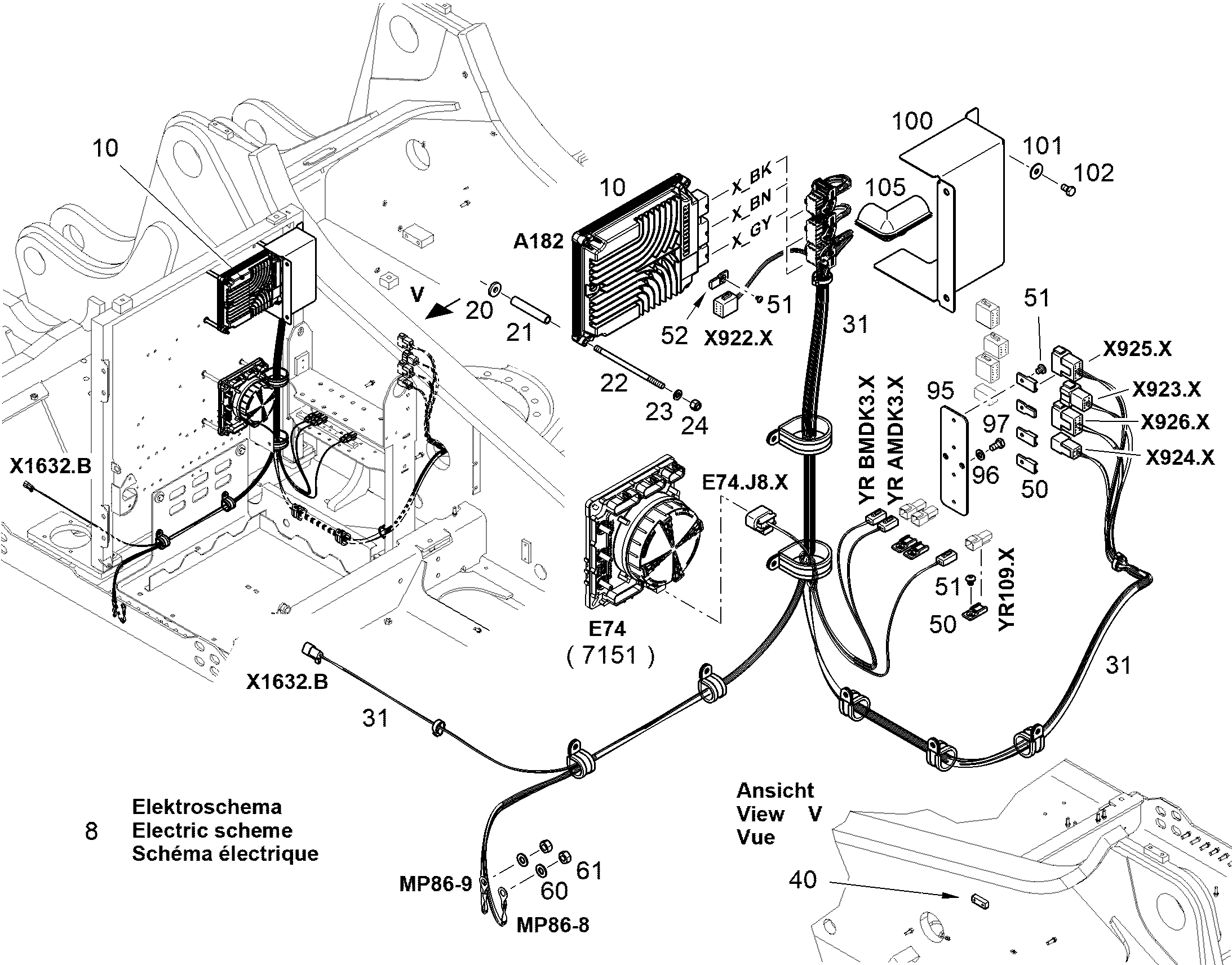 ПЕРЕОБОРУД. ПОВОР. ПЛАТФОРМЫ 13432746 LIEBHERR