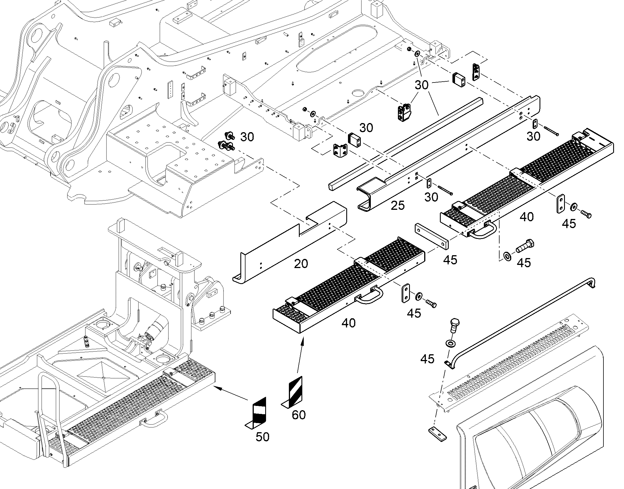 ДЕТАЛИ КРЕПЛЕНИЯ 12863244 LIEBHERR