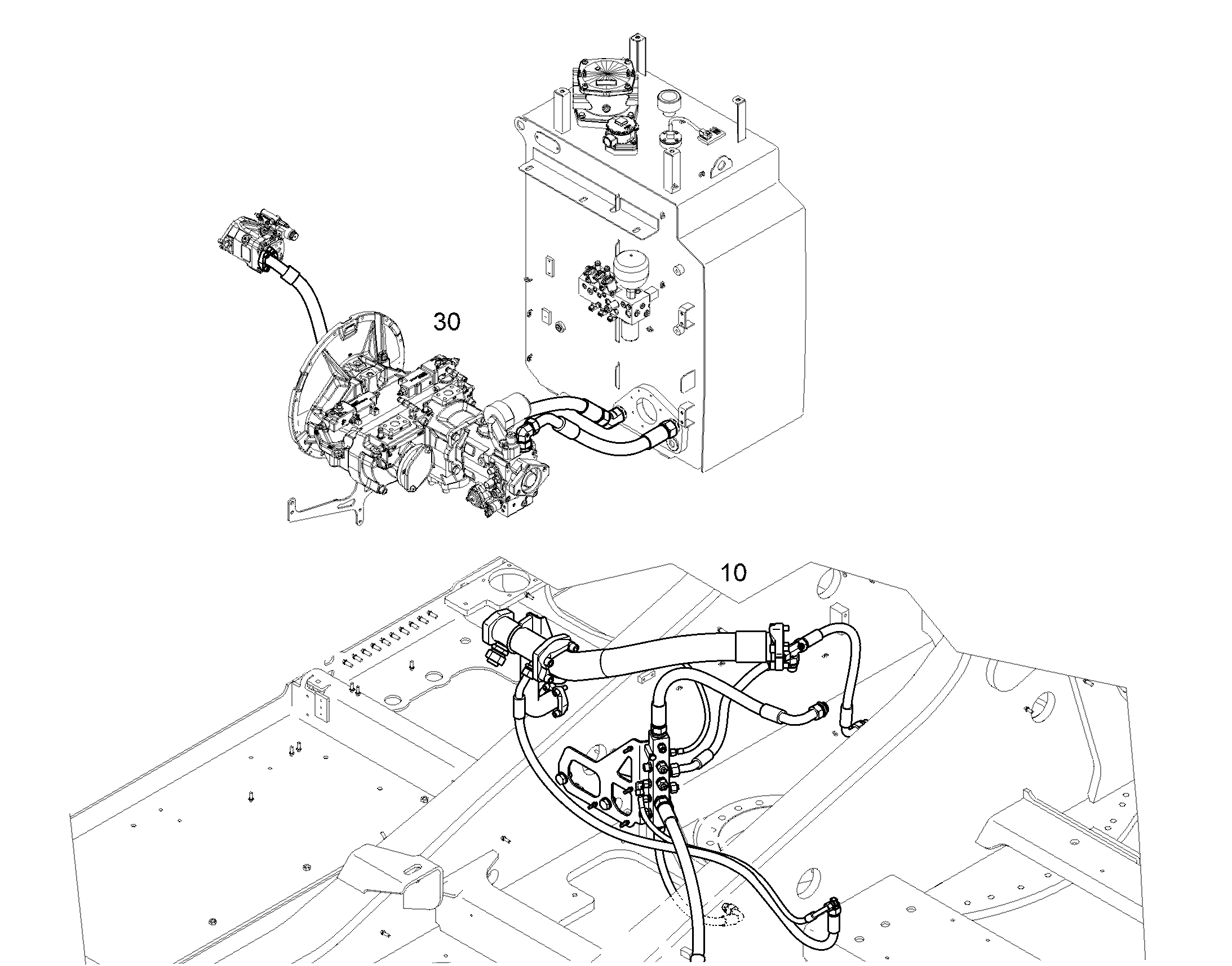 СВЕТОВОЗВРАЩАТЕЛЬ С ДЕРЖАТЕЛЕМ 12401845 LIEBHERR