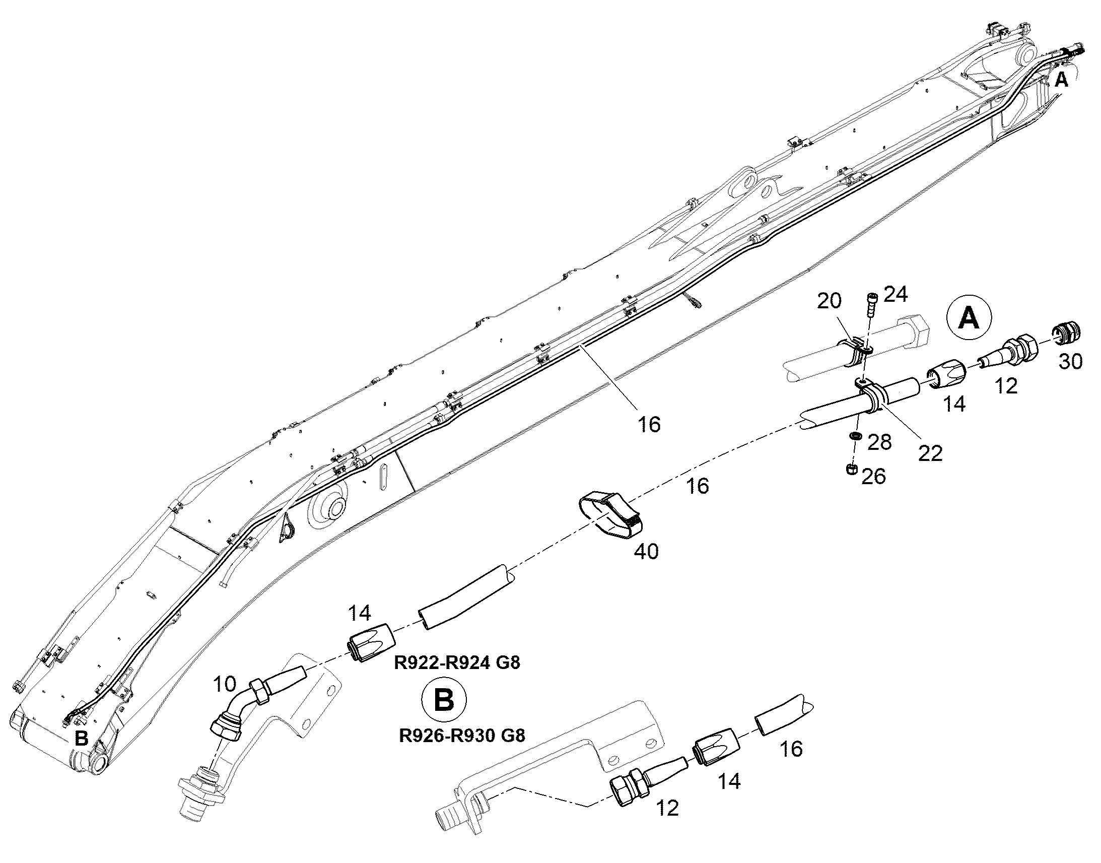 АРМАТУРА ВИНТОВАЯ DN16 12257404 LIEBHERR
