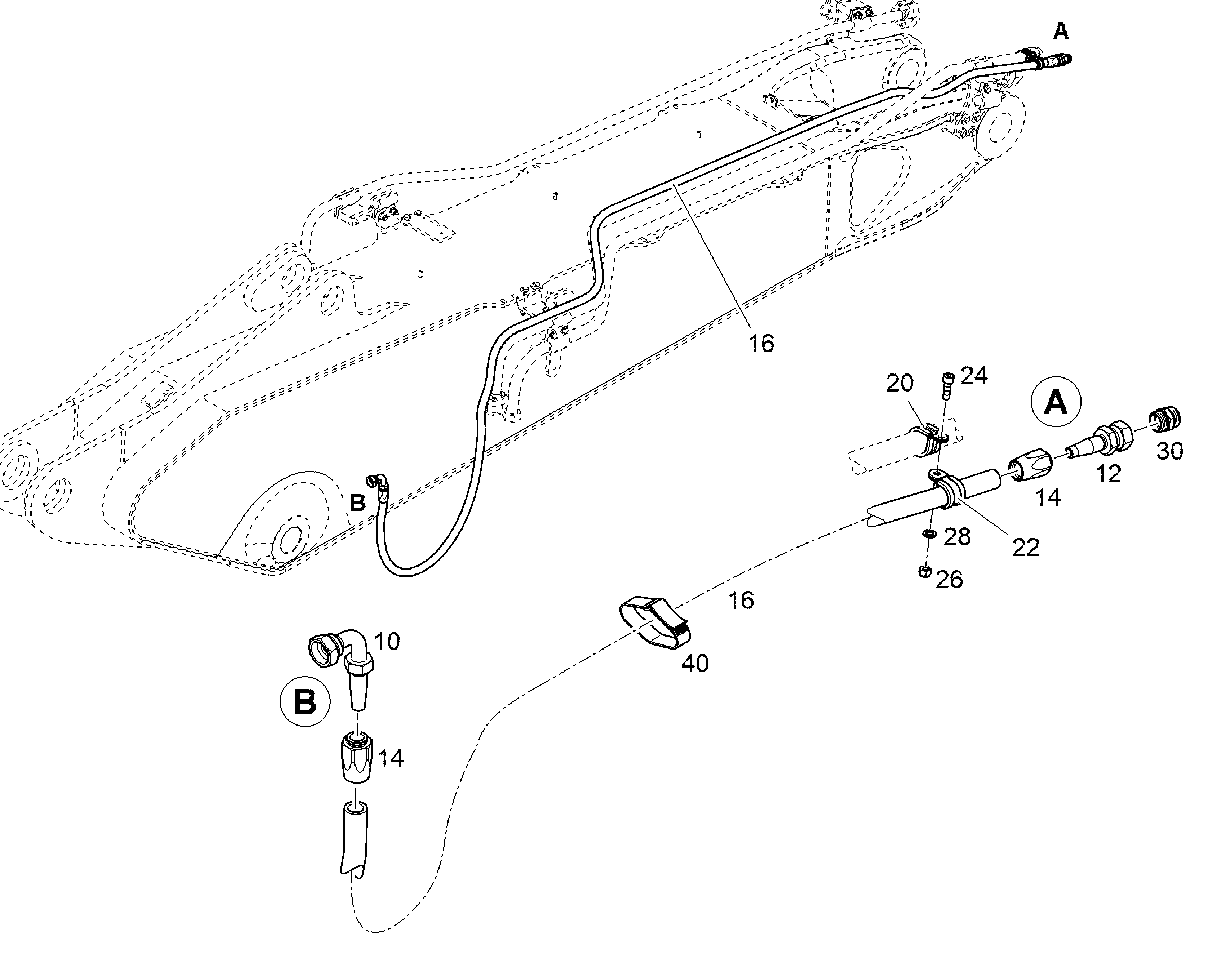 АРМАТУРА ВИНТОВАЯ DN16 12257405 LIEBHERR