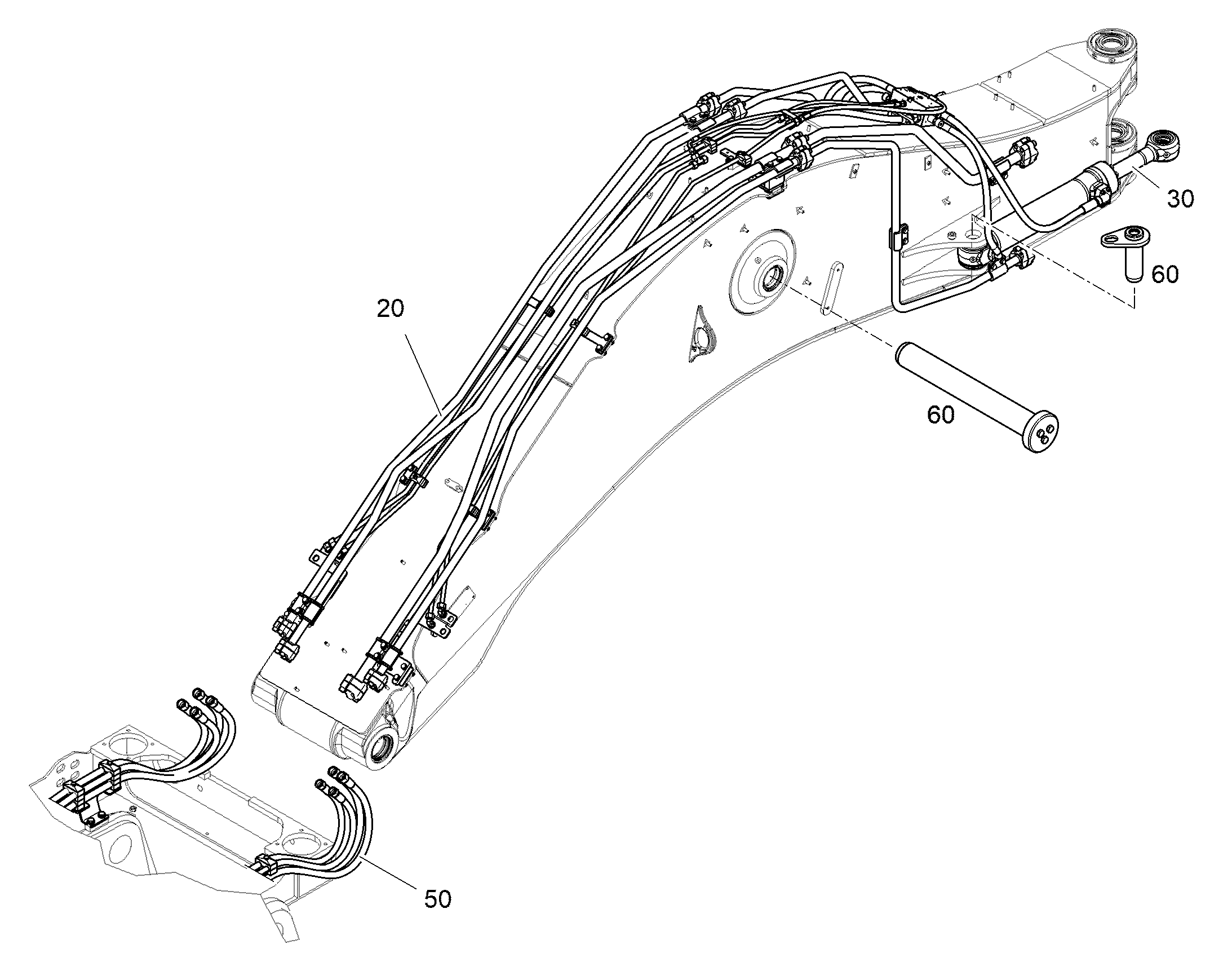 ШЛАНГОВОЕ СОЕДИНЕНИЕ ПЕРИМЕТР 12805792 LIEBHERR