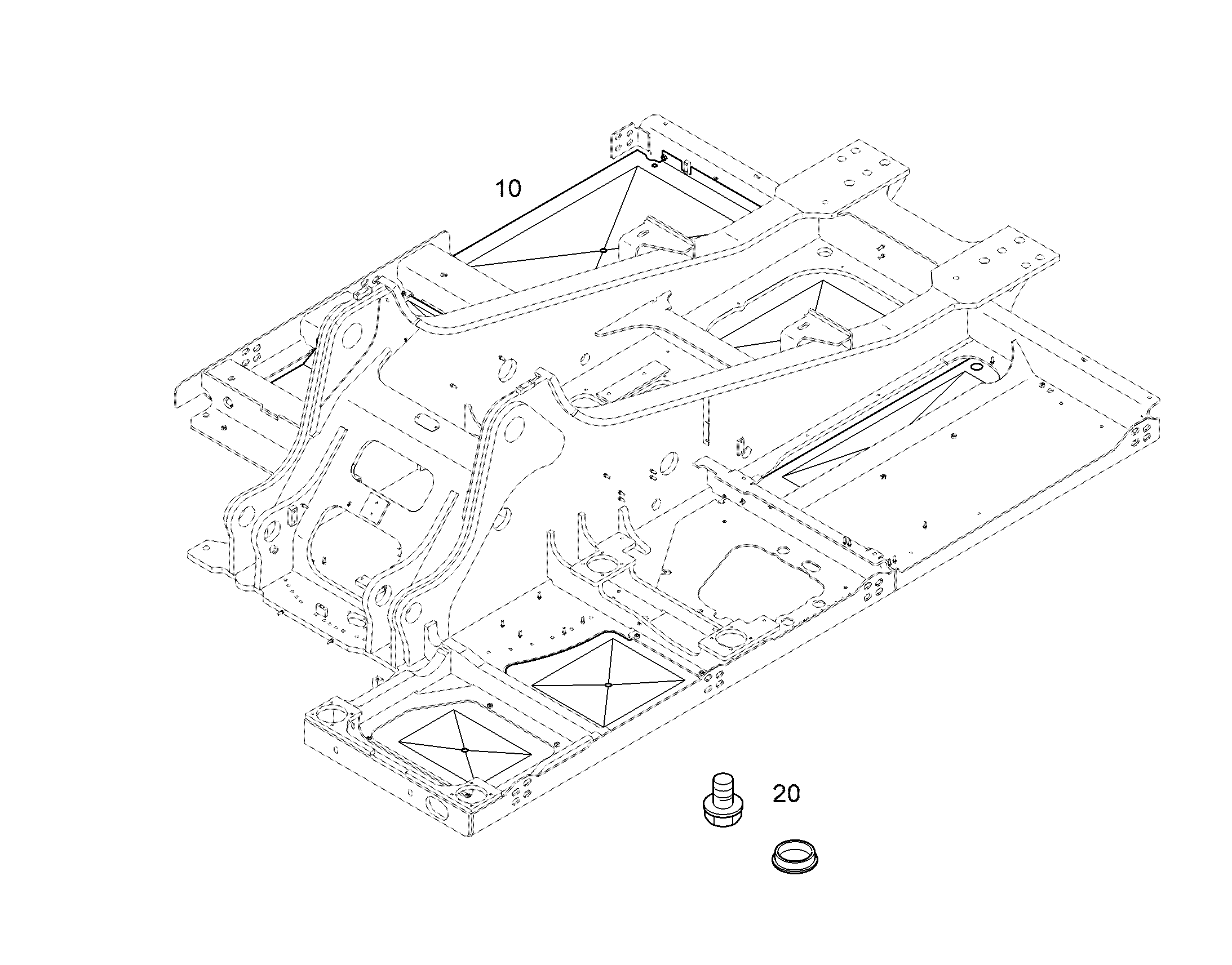 ДЕТАЛИ КРЕПЛЕНИЯ 12971084 LIEBHERR