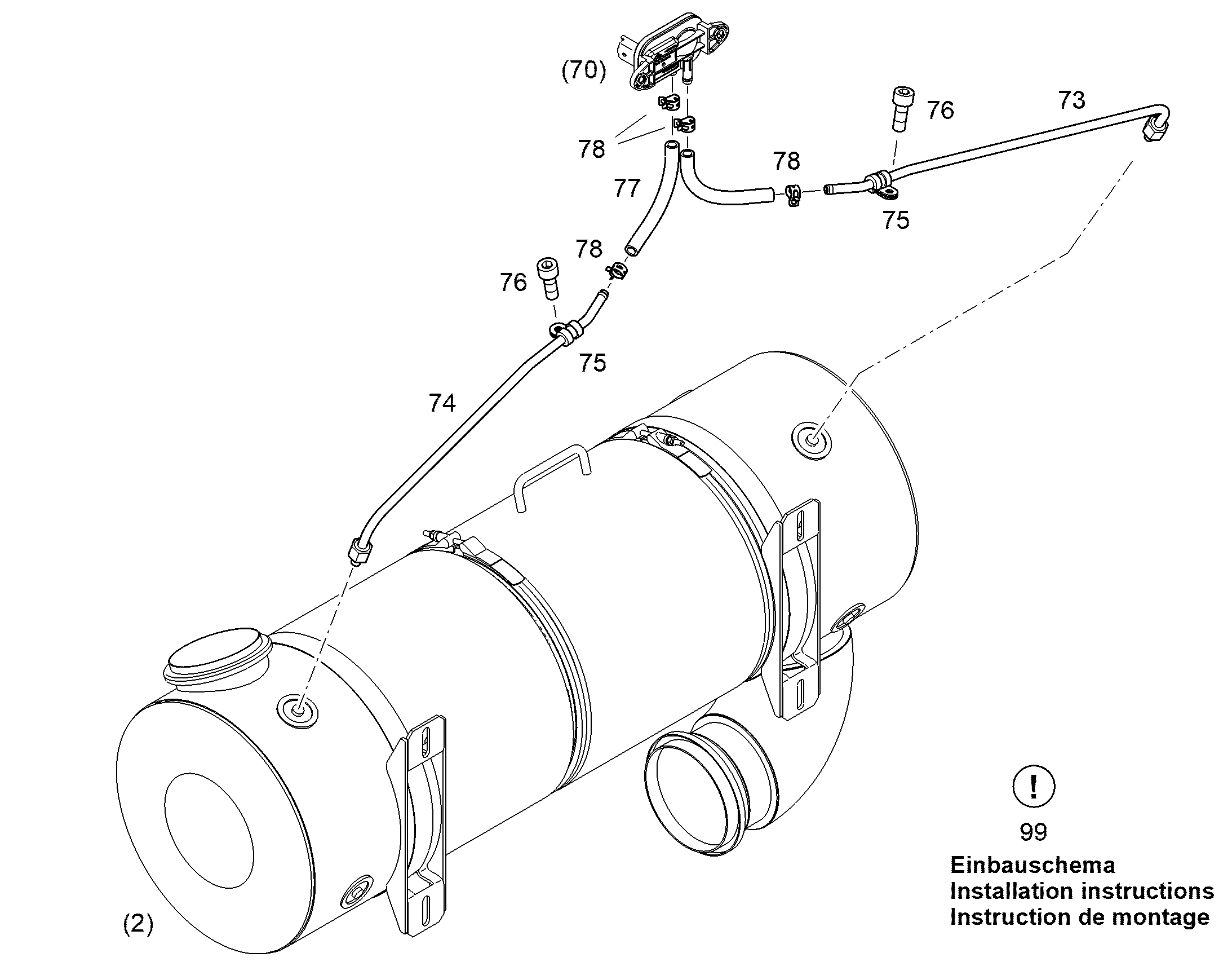 ЛИНИЯ ИЗМЕРЕНИЯ ДАВЛЕНИЯ 8X1 12409342 LIEBHERR