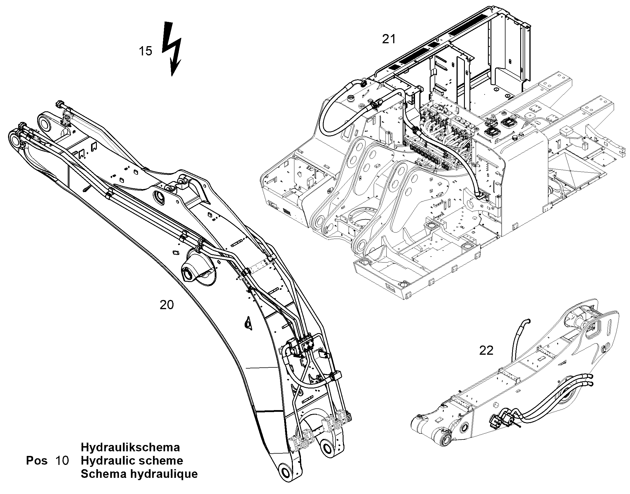 ЭЛЕКТРООБОРУДОВАНИЕ F.BYPASS 12843993 LIEBHERR