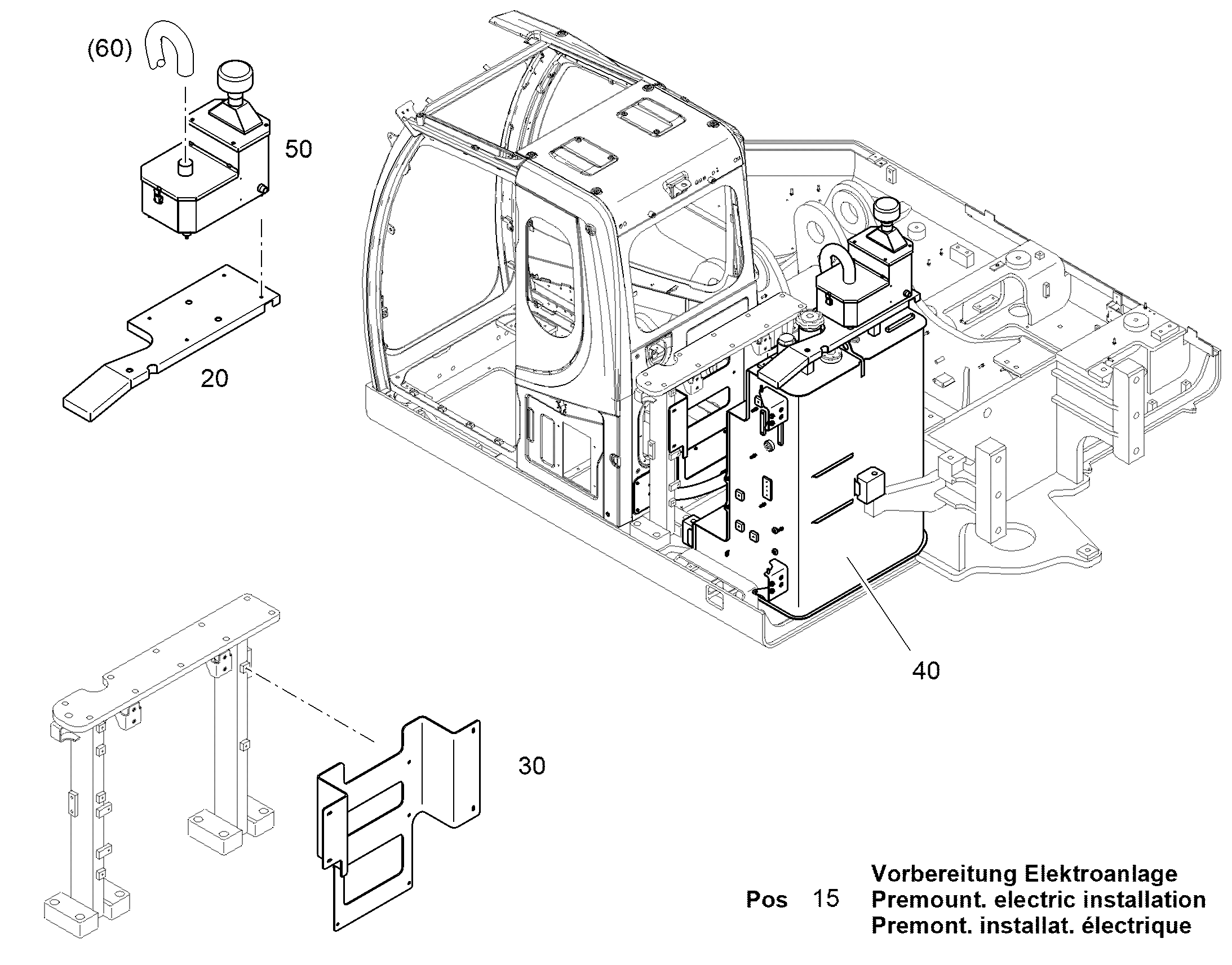 ПОДГОТОВКА ЭЛЕКТРОУСТАНОВКИ 12897099 LIEBHERR