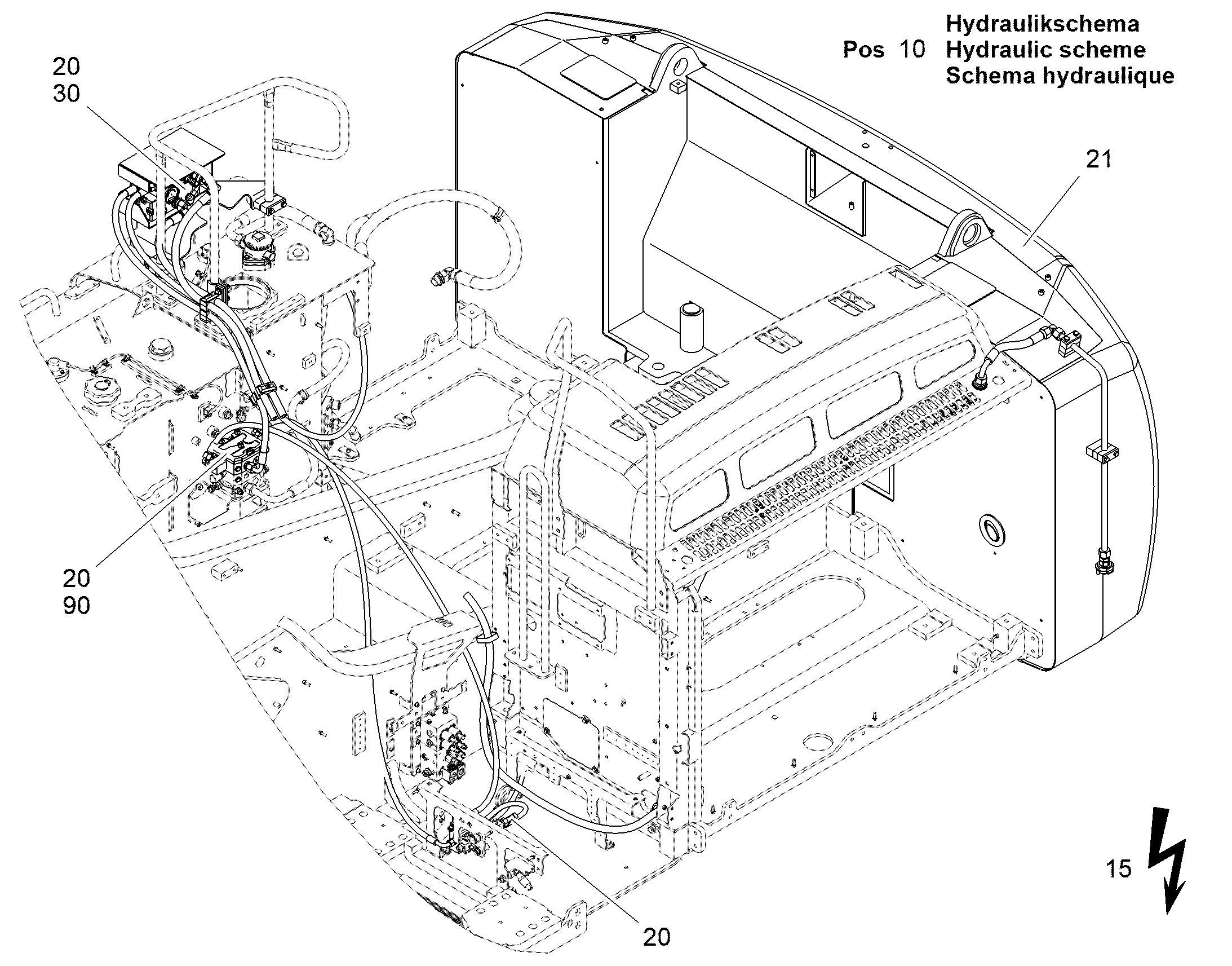 ДЕТАЛИ КРЕПЛЕНИЯ 12838552 LIEBHERR