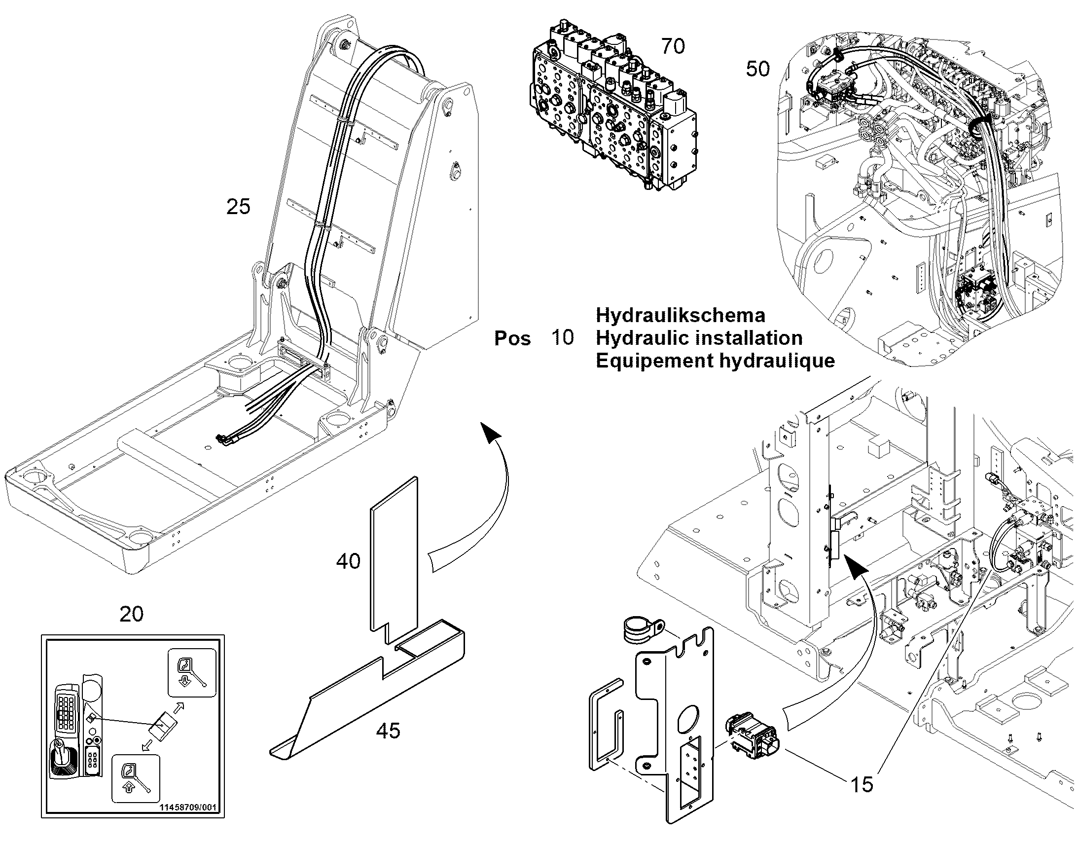 ШЛАНГИ ОТОПЛЕНИЯ, КОНДИЦИОНЕРА 12498627 LIEBHERR