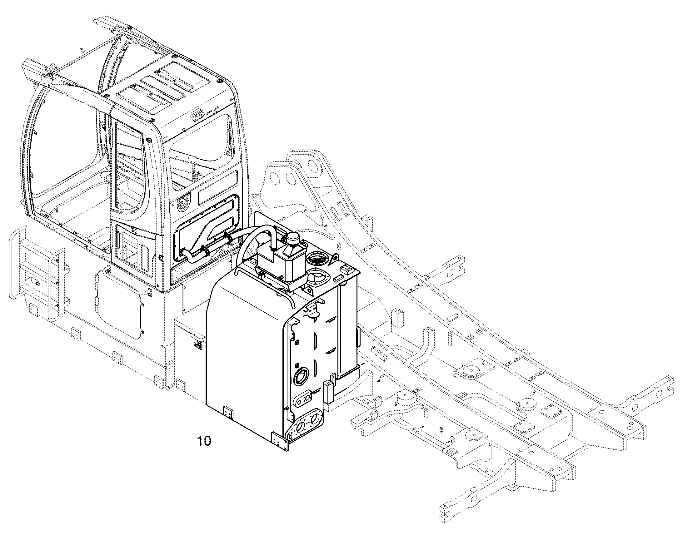 НАПОР.ВЕНТИЛЯЦИЯ КАБ.ВОДИТЕЛЯ 12563864 LIEBHERR