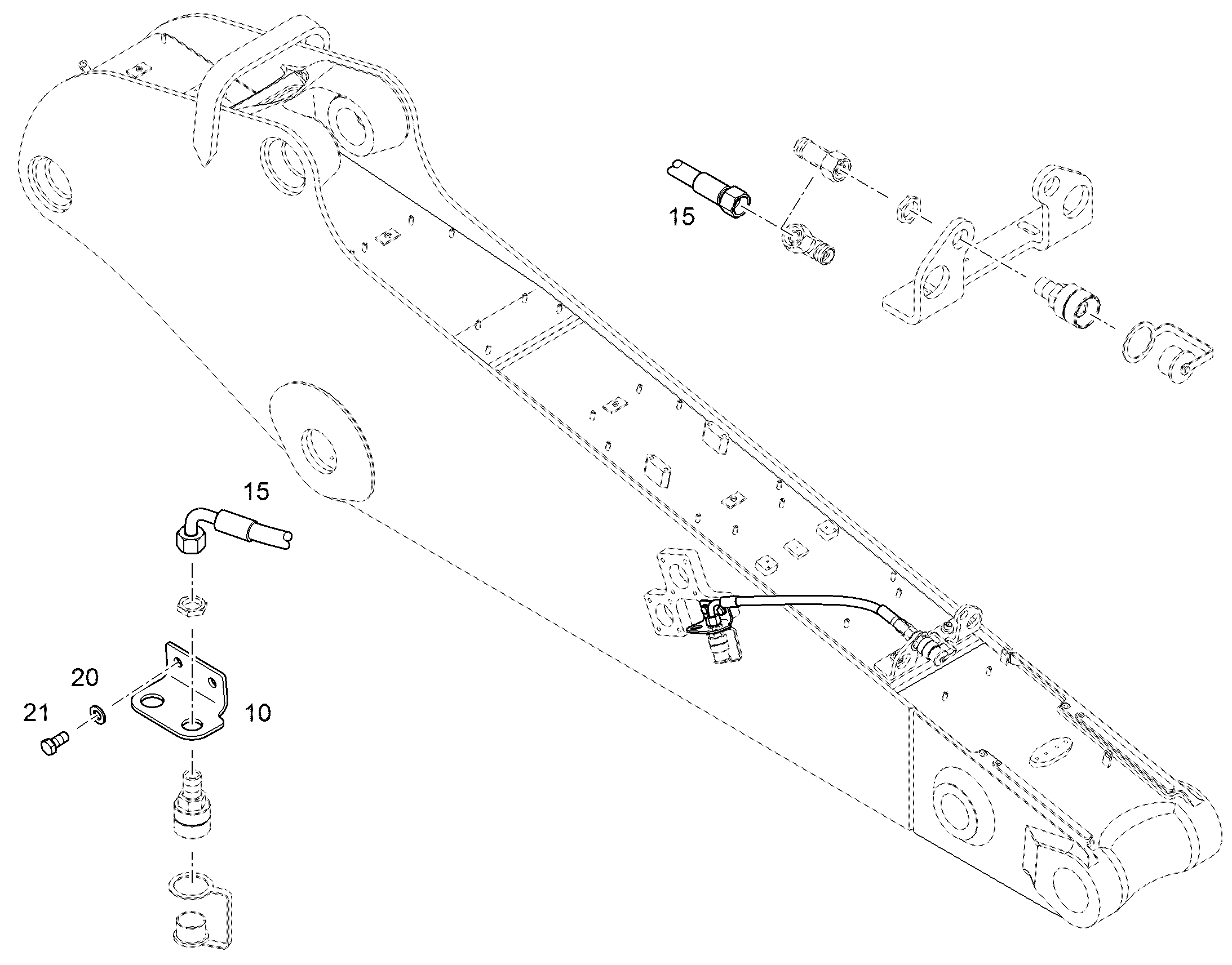 УГЛОВОЙ ПРОФИЛЬ 12940403 LIEBHERR