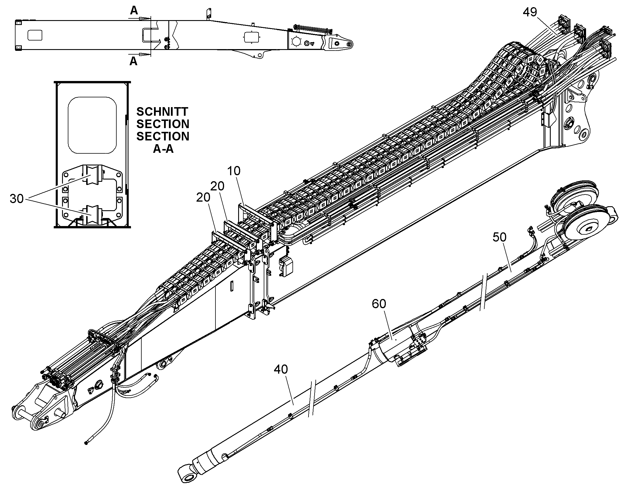 НАПРАВЛЯЮЩАЯ ЦЕПИ 12255813 LIEBHERR