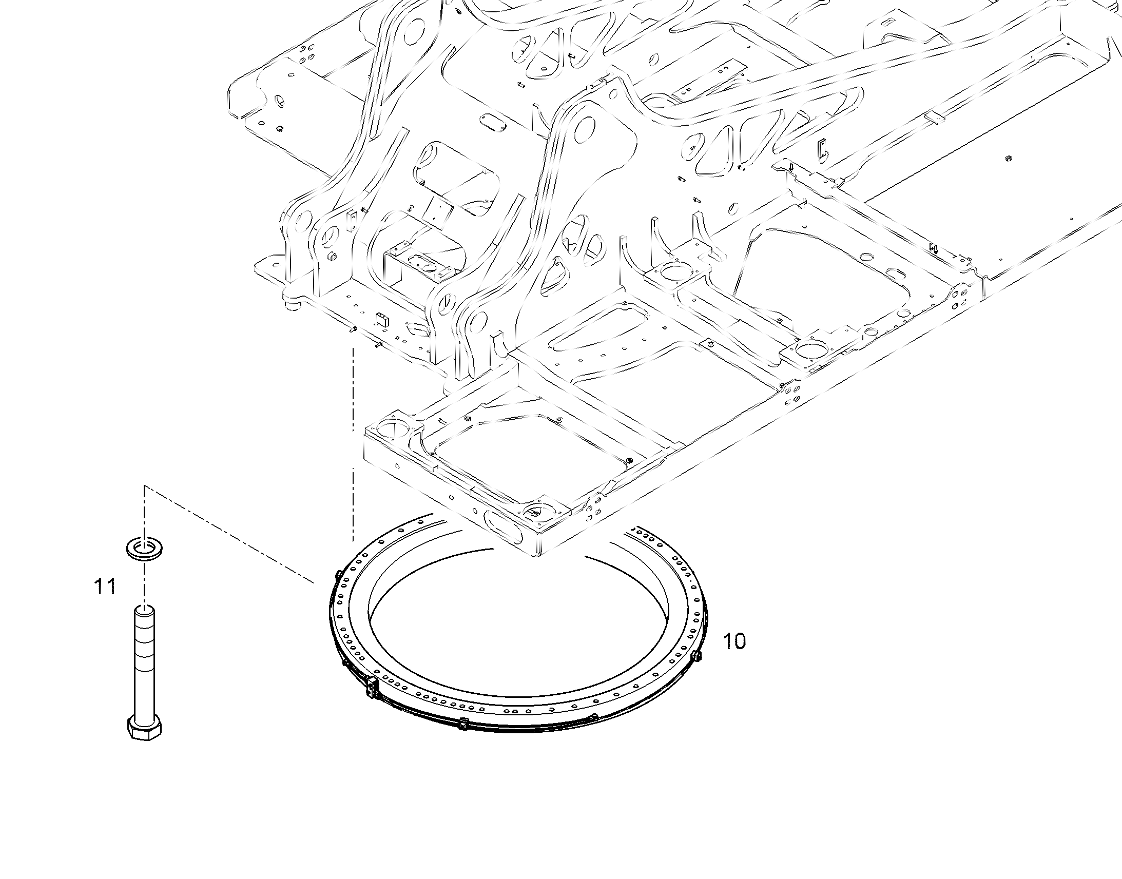 ШАРИКОВЫЙ ШАРНИР В СБОРЕ 12890418 LIEBHERR