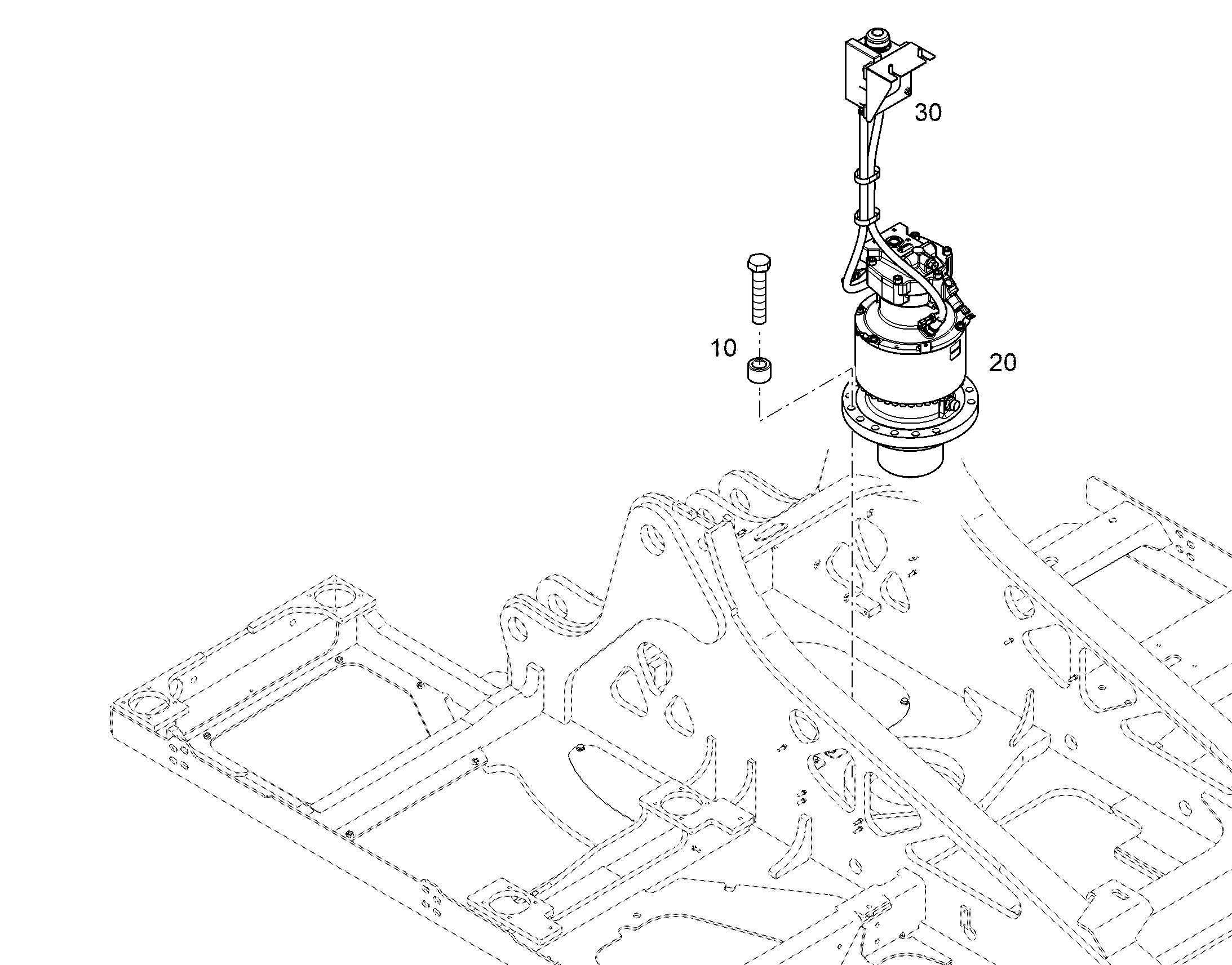ДЕТАЛИ КРЕПЛЕНИЯ 12973451 LIEBHERR