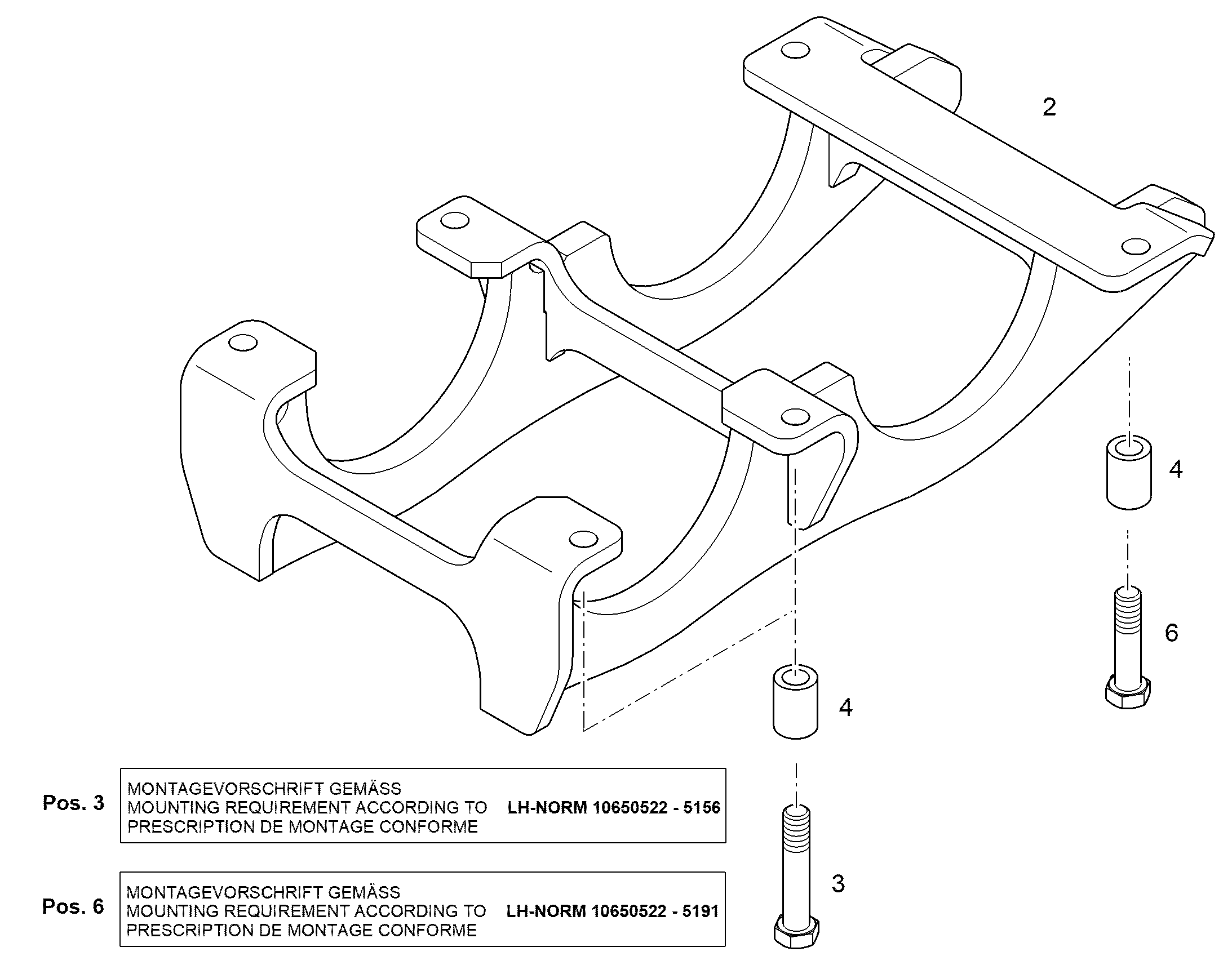 НАПРАВЛЯЮЩАЯ ЦЕПИ 12402407 LIEBHERR