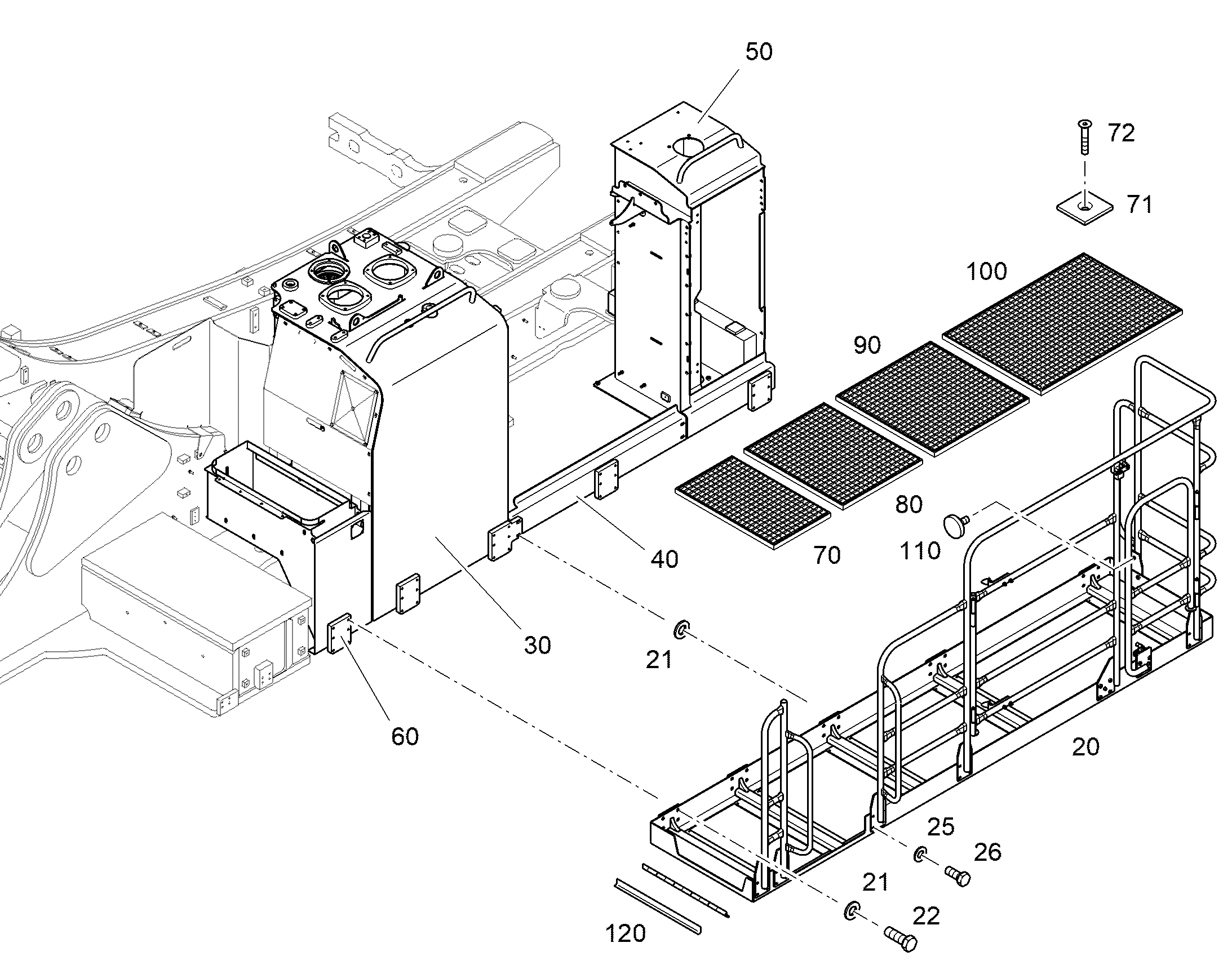 ПЕРЕОБОРУДОВАНИЕ МОНОБЛОКА 12560064 LIEBHERR