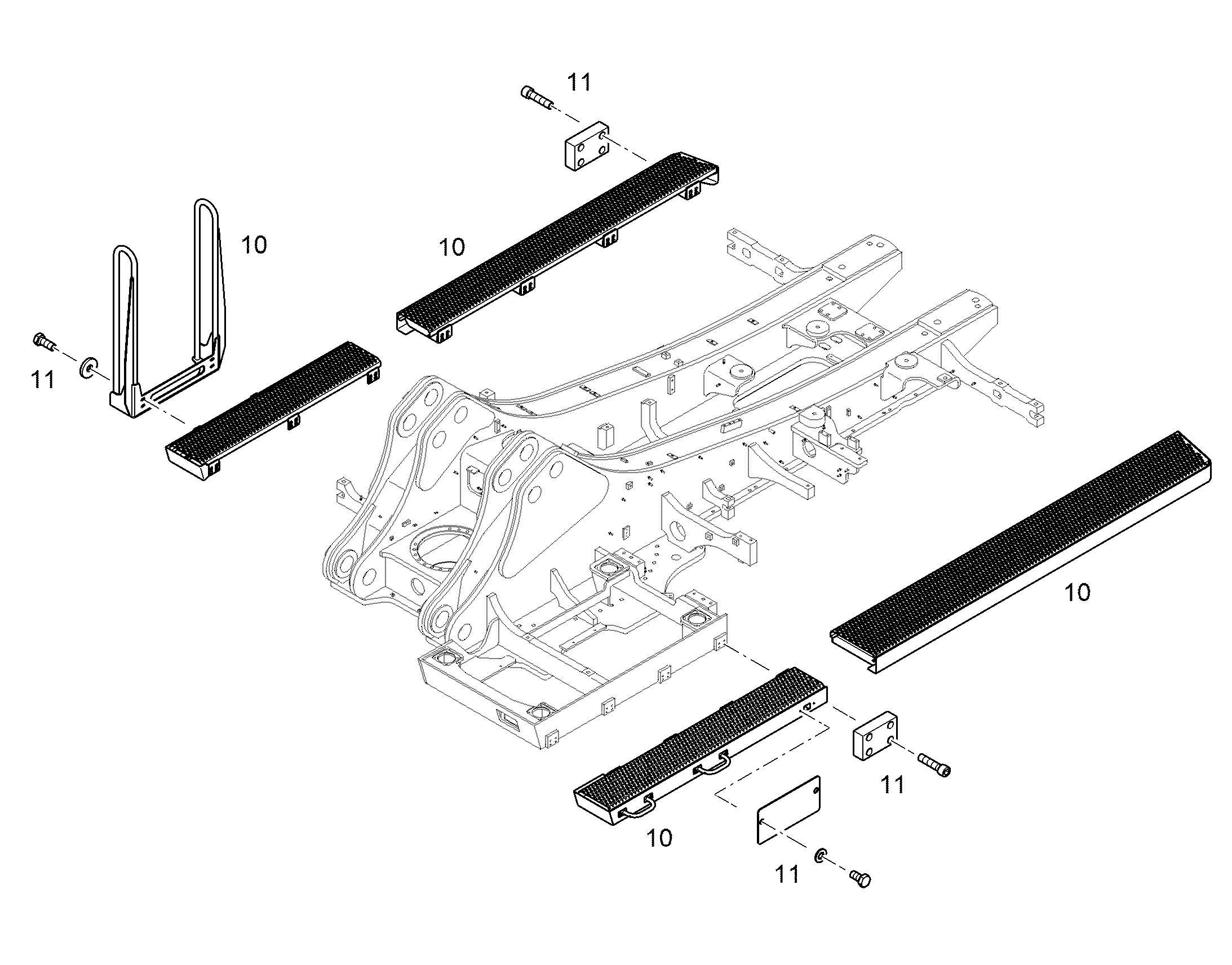 ДЕТАЛИ КРЕПЛЕНИЯ 12988750 LIEBHERR