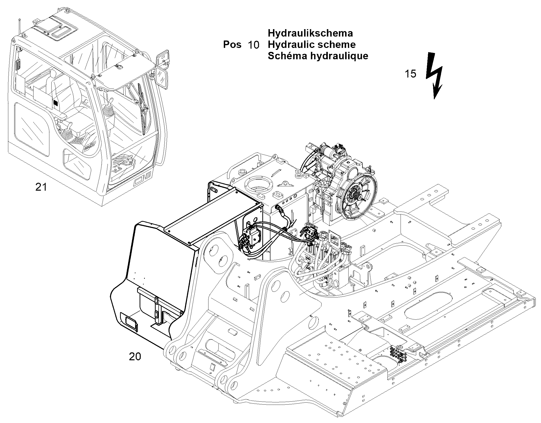КЛАПАНЫ ПРОПОРЦ.РЕГ., УСТ. 12975569 LIEBHERR