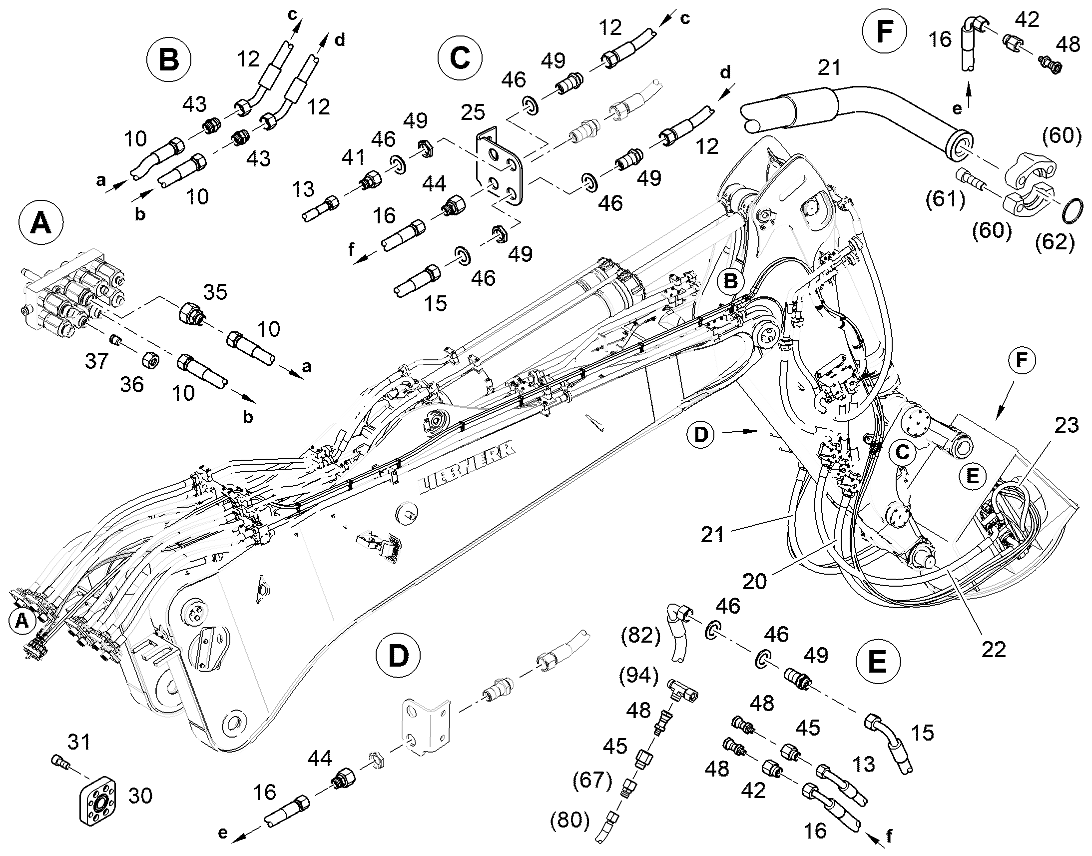 КОНСОЛЬ 11816943 LIEBHERR