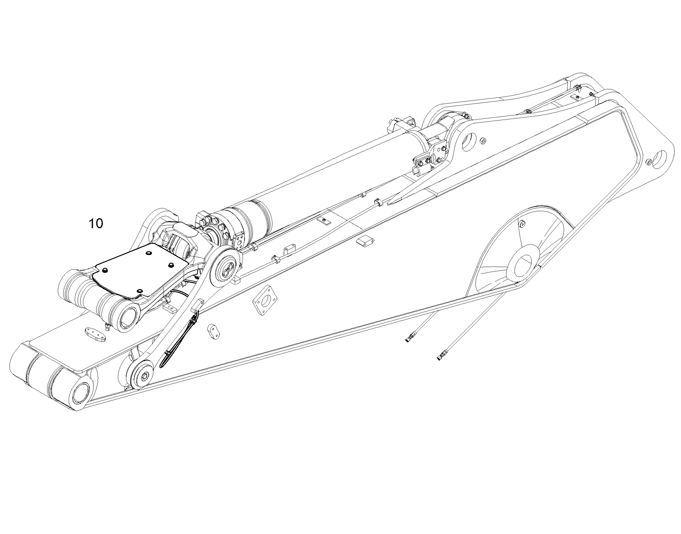 СМАЗОЧНЫЕ ЛИНИИ ДЛЯ НАКЛАДОК 12877513 LIEBHERR