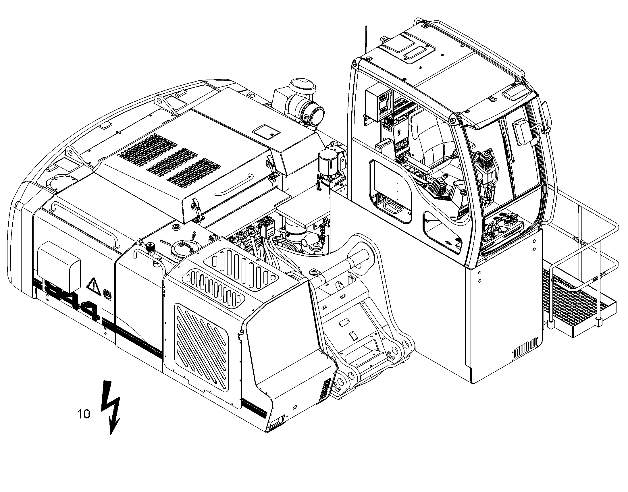 КАБЕЛЬ СОЕДИНИТЕЛЬНЫЙ 12926275 LIEBHERR