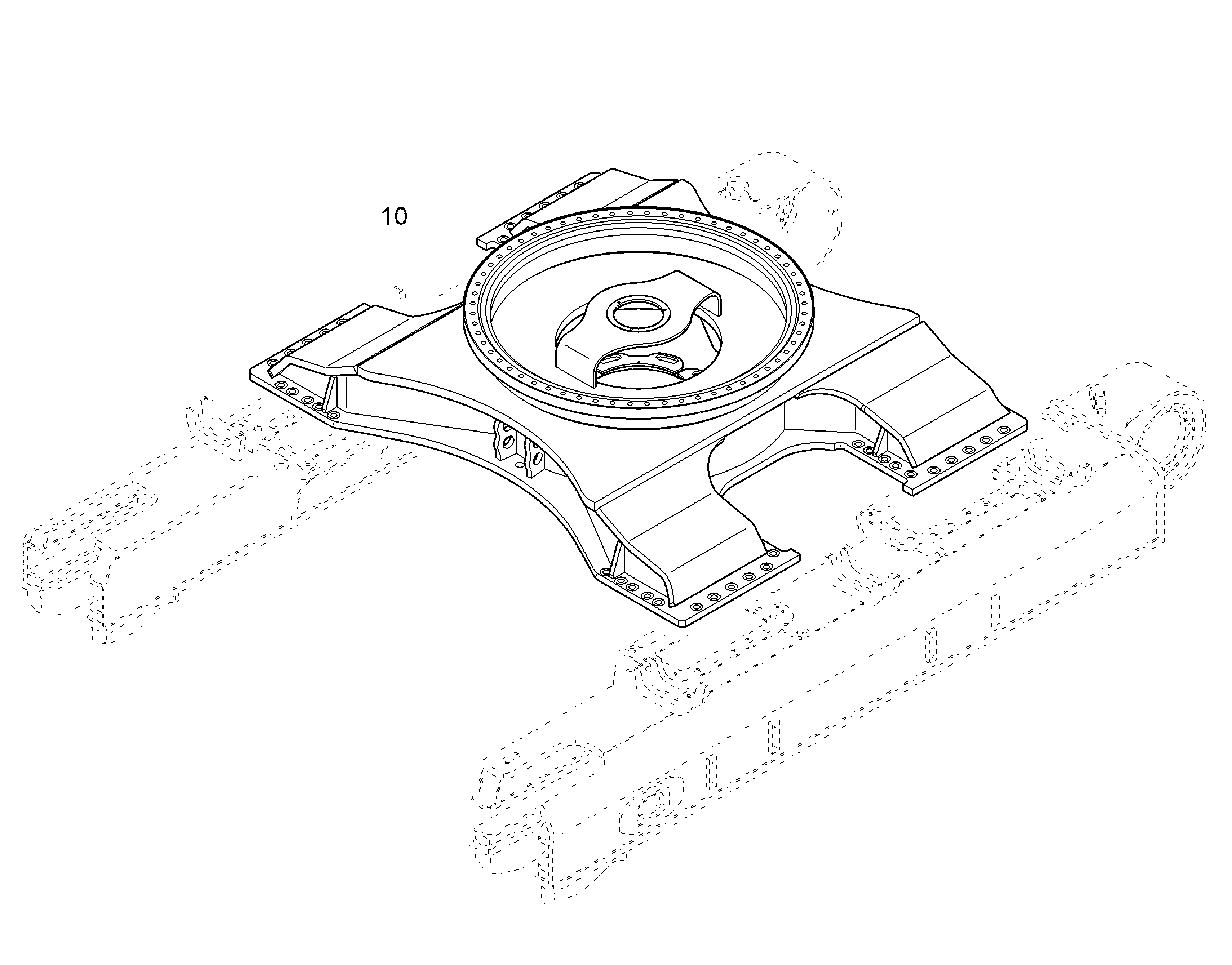 СРЕДНЯЯ ЧАСТЬ 12588453 LIEBHERR