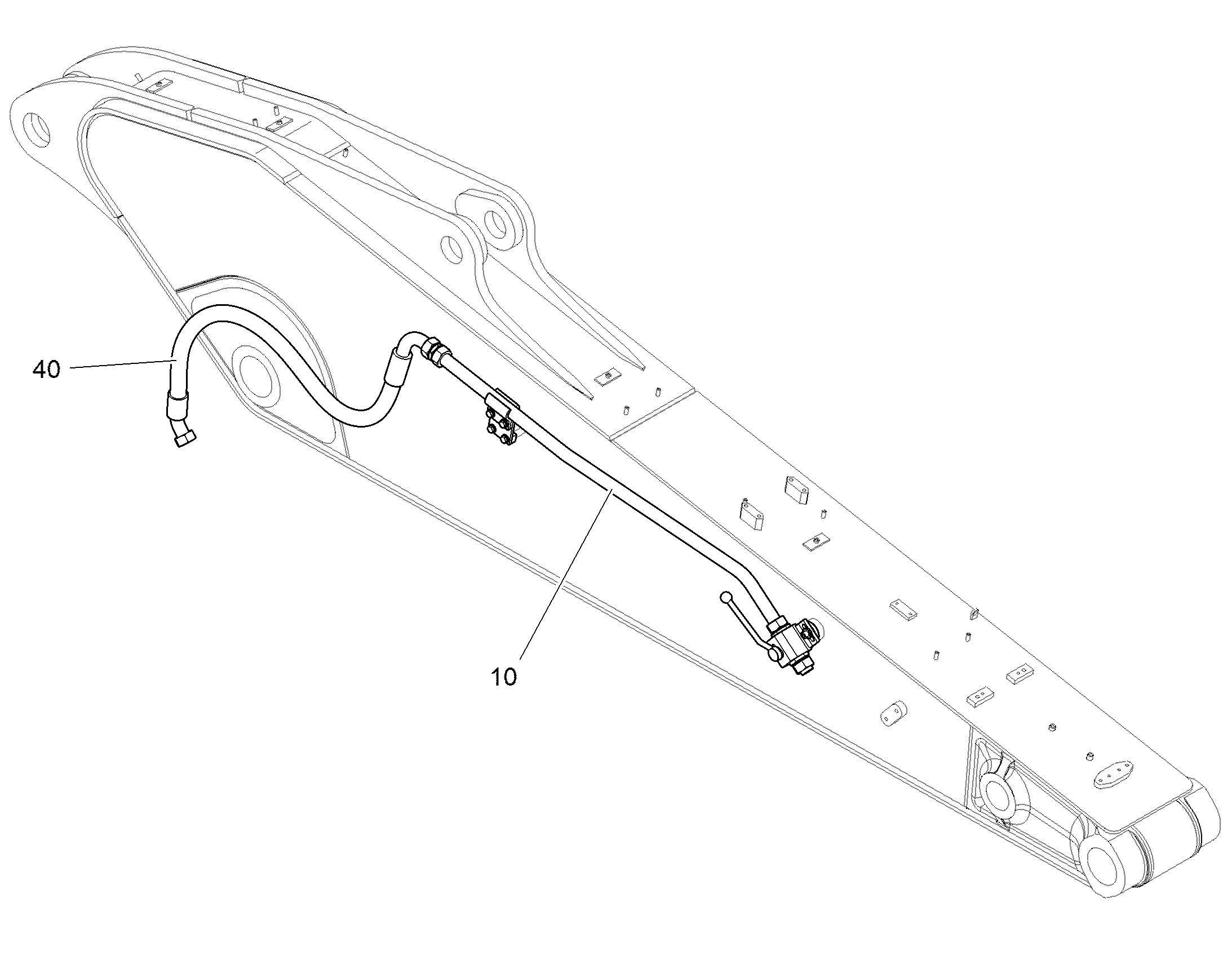 ШЛАНГОВОЕ СОЕДИНЕНИЕ ПЕРИМЕТР 13412976 LIEBHERR
