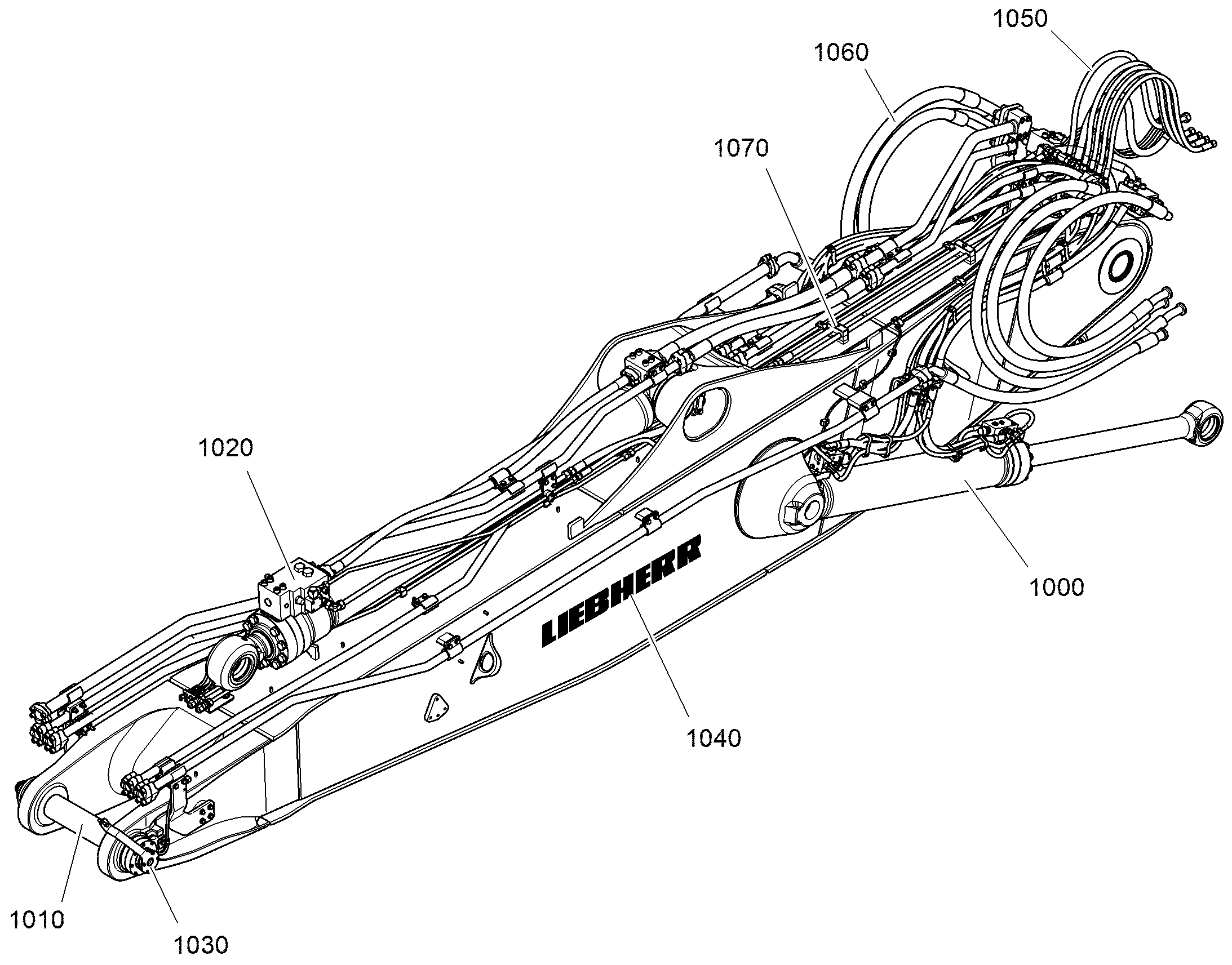 ДЕМПФИРОВАНИЕ ЦИЛИНДРА РУКОЯТИ R956 12543372 LIEBHERR