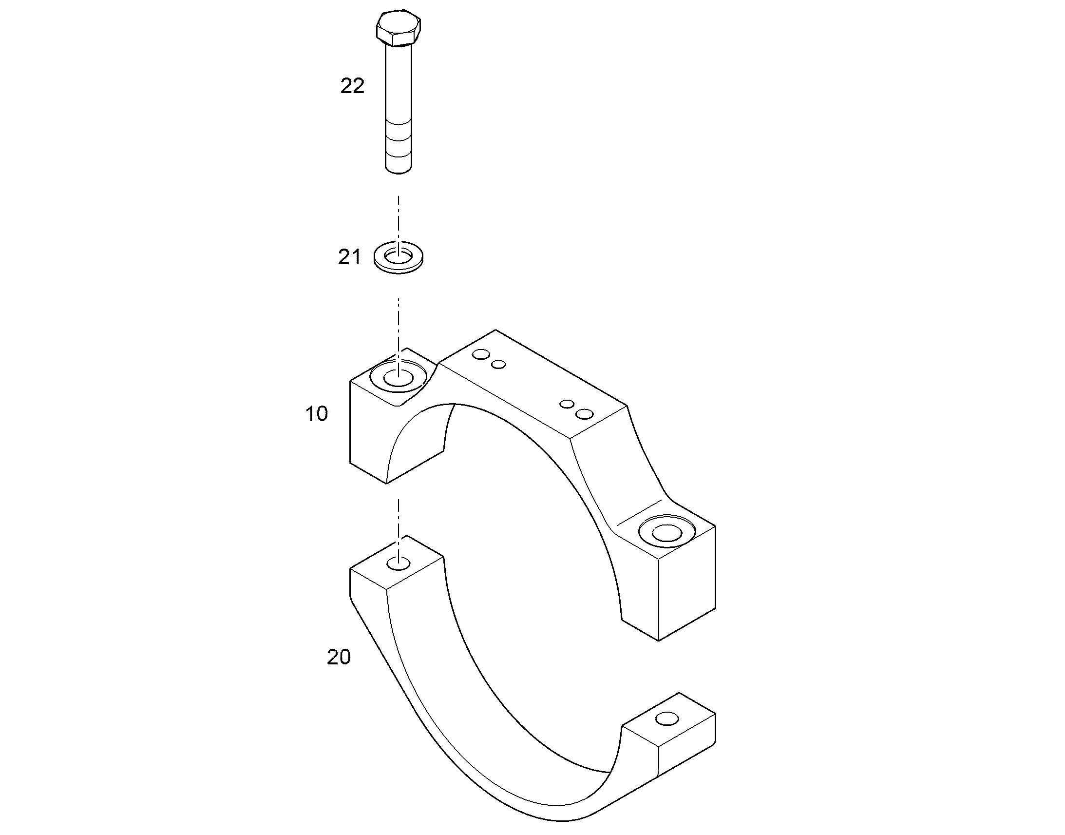ПОЛУХОМУТИК d=205 12492192 LIEBHERR