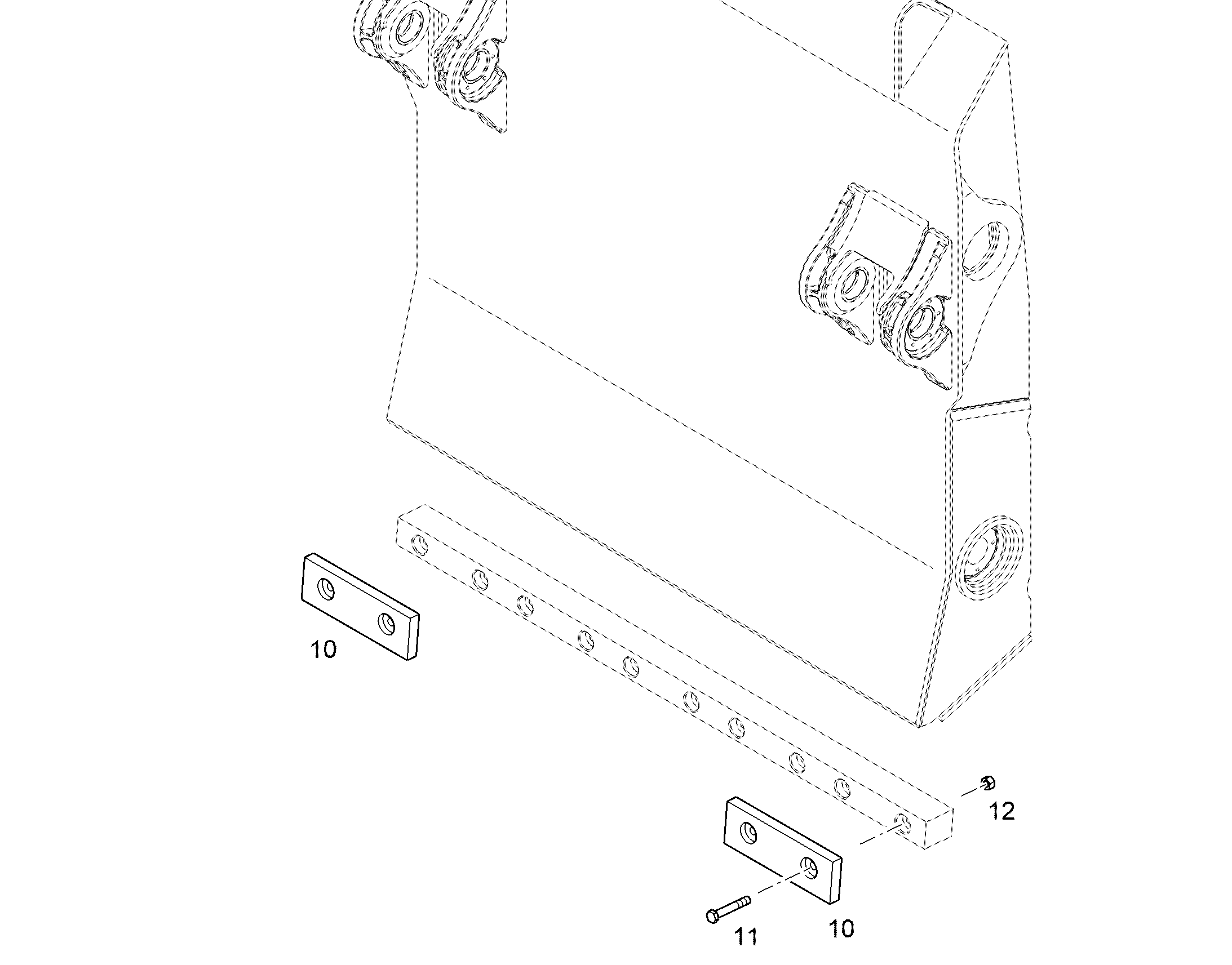 INTERMEDIATE PIECE 13472197 LIEBHERR