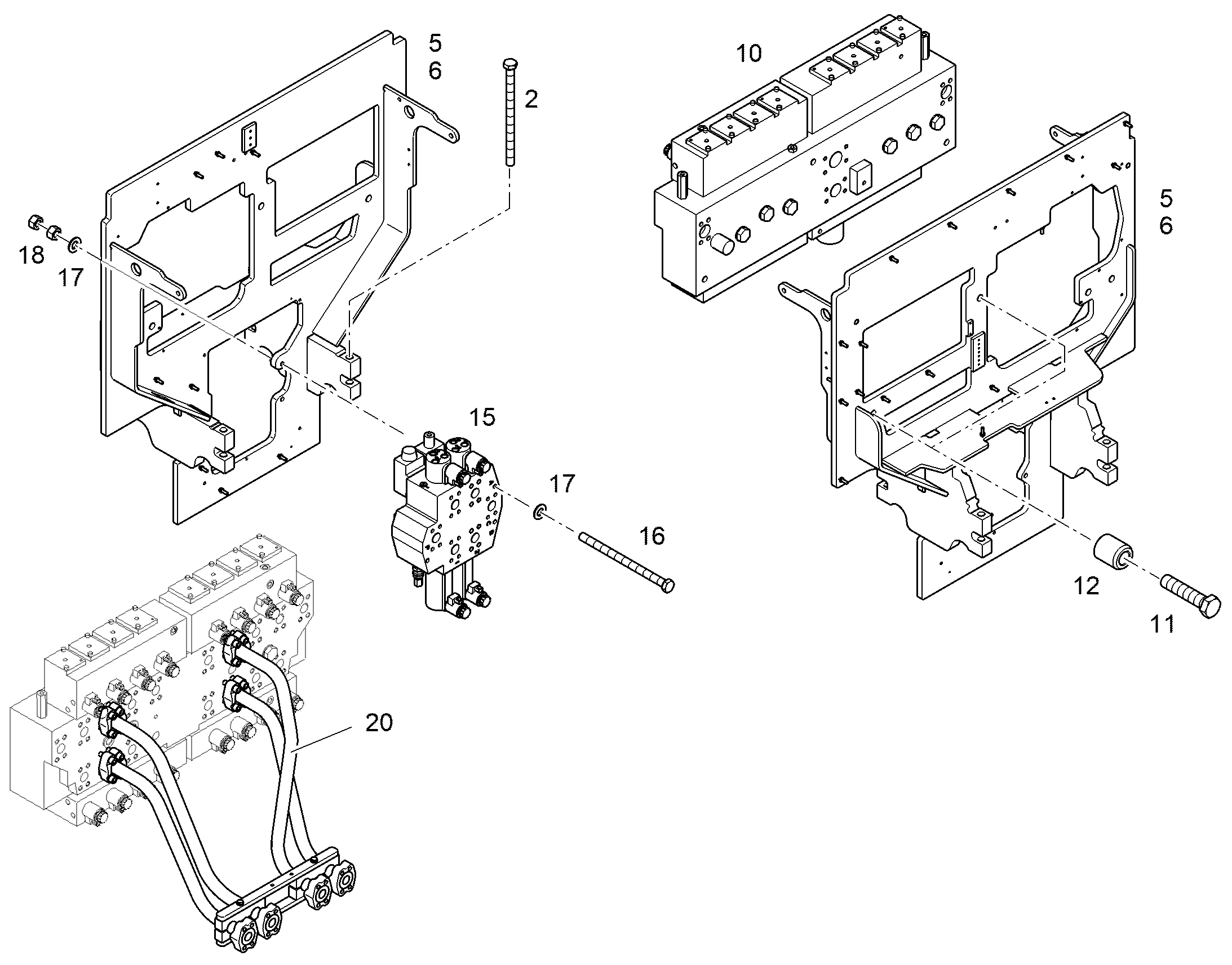 ЛИНИЯ НАПОРНАЯ 13513902 LIEBHERR