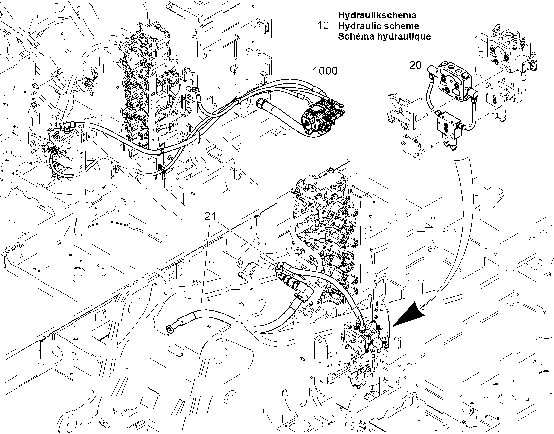 ШЛАНГОВОЕ СОЕДИНЕНИЕ ПЕРИМЕТР 12968890 LIEBHERR