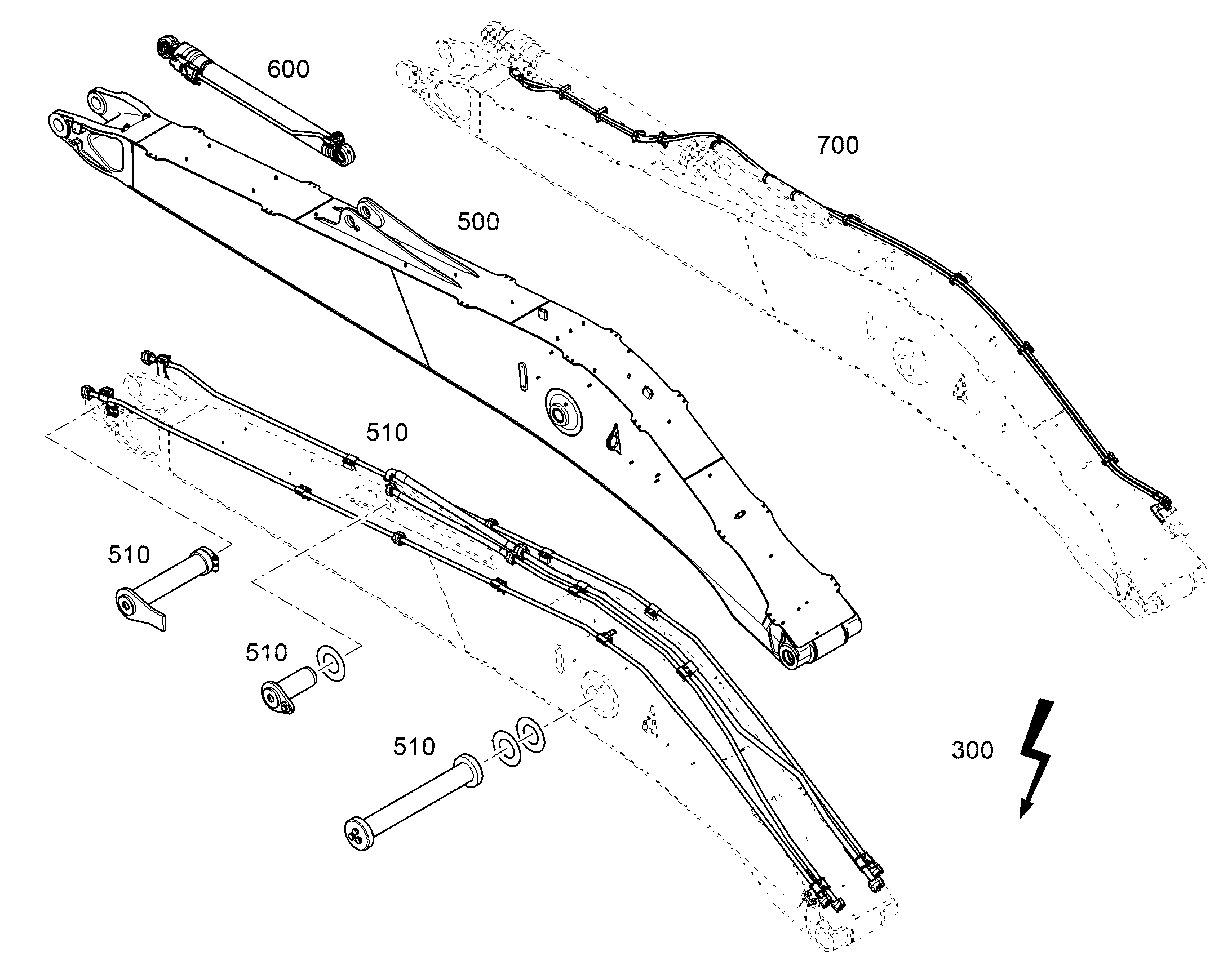 ДЕМПФИРОВАНИЕ ЦИЛИНДРА РУКОЯТИ 12984601 LIEBHERR
