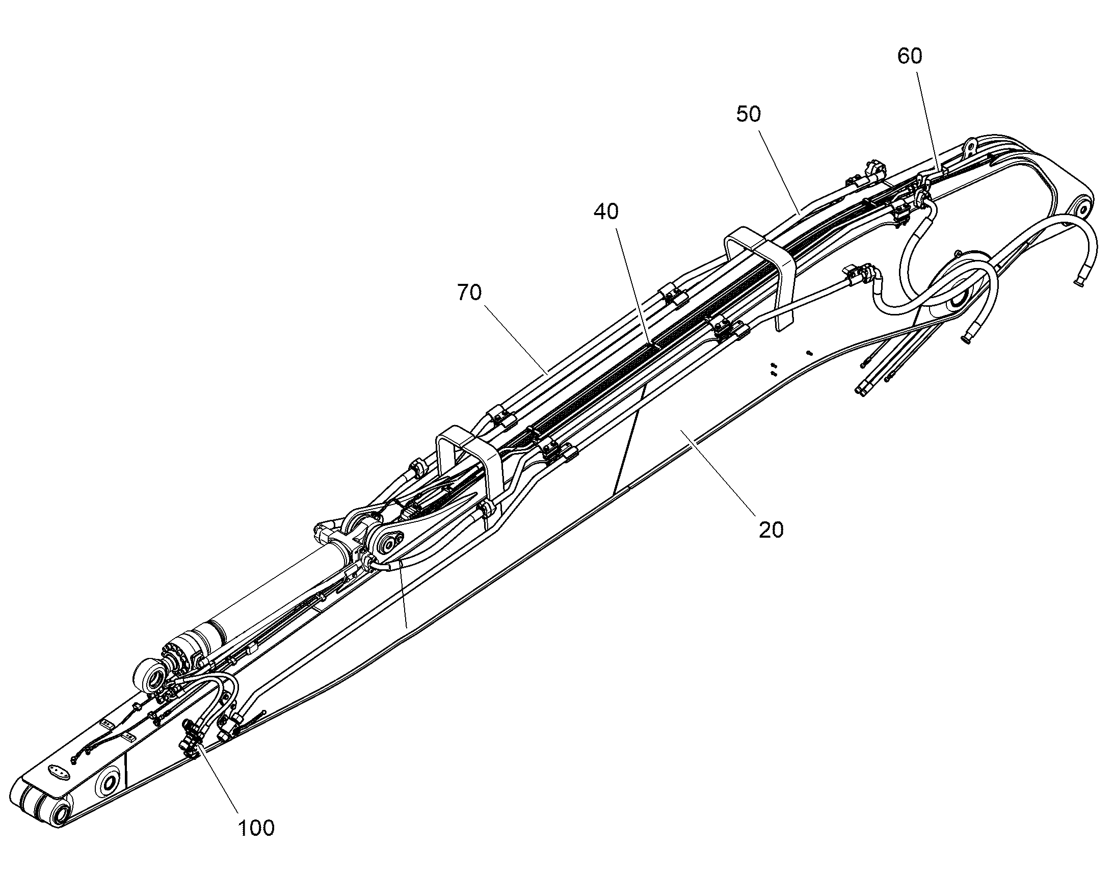 ПРОВОДКА ПРИВОД МЕХ. ПОВОРОТА 12976551 LIEBHERR