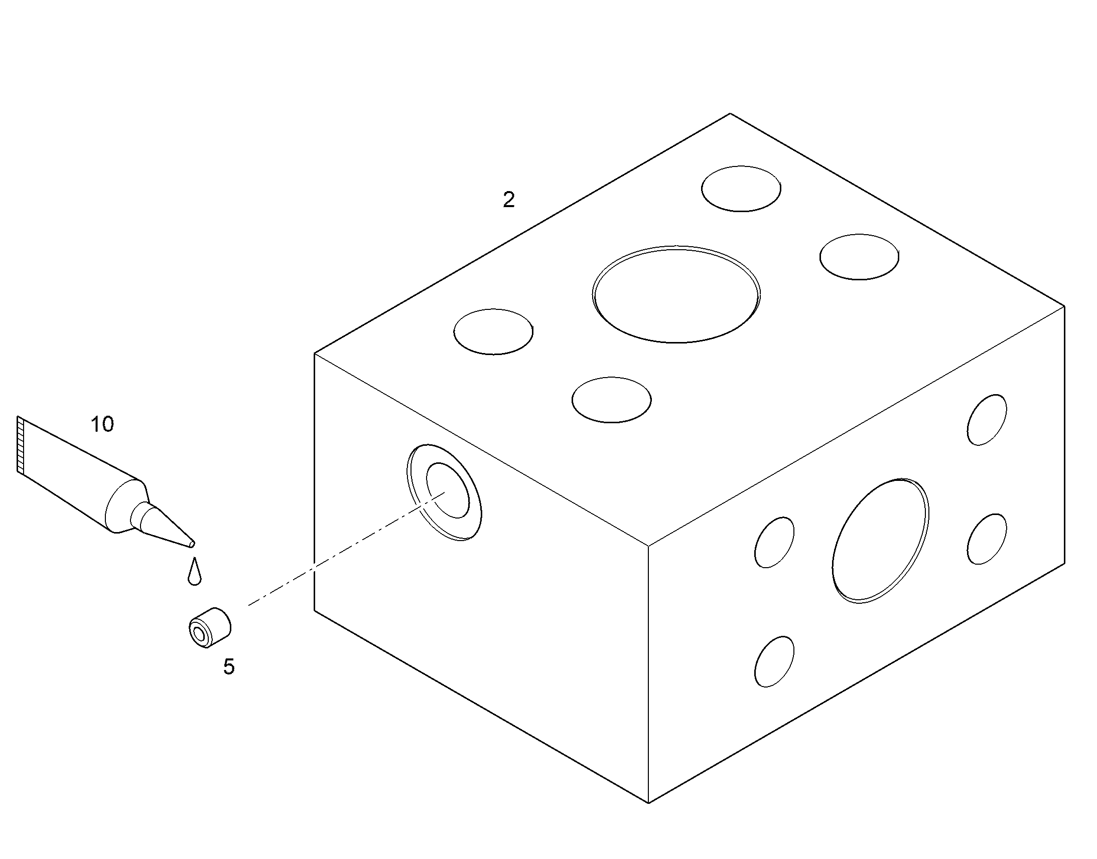INTERMEDIATE FLANGE CODE 62 12419478 LIEBHERR
